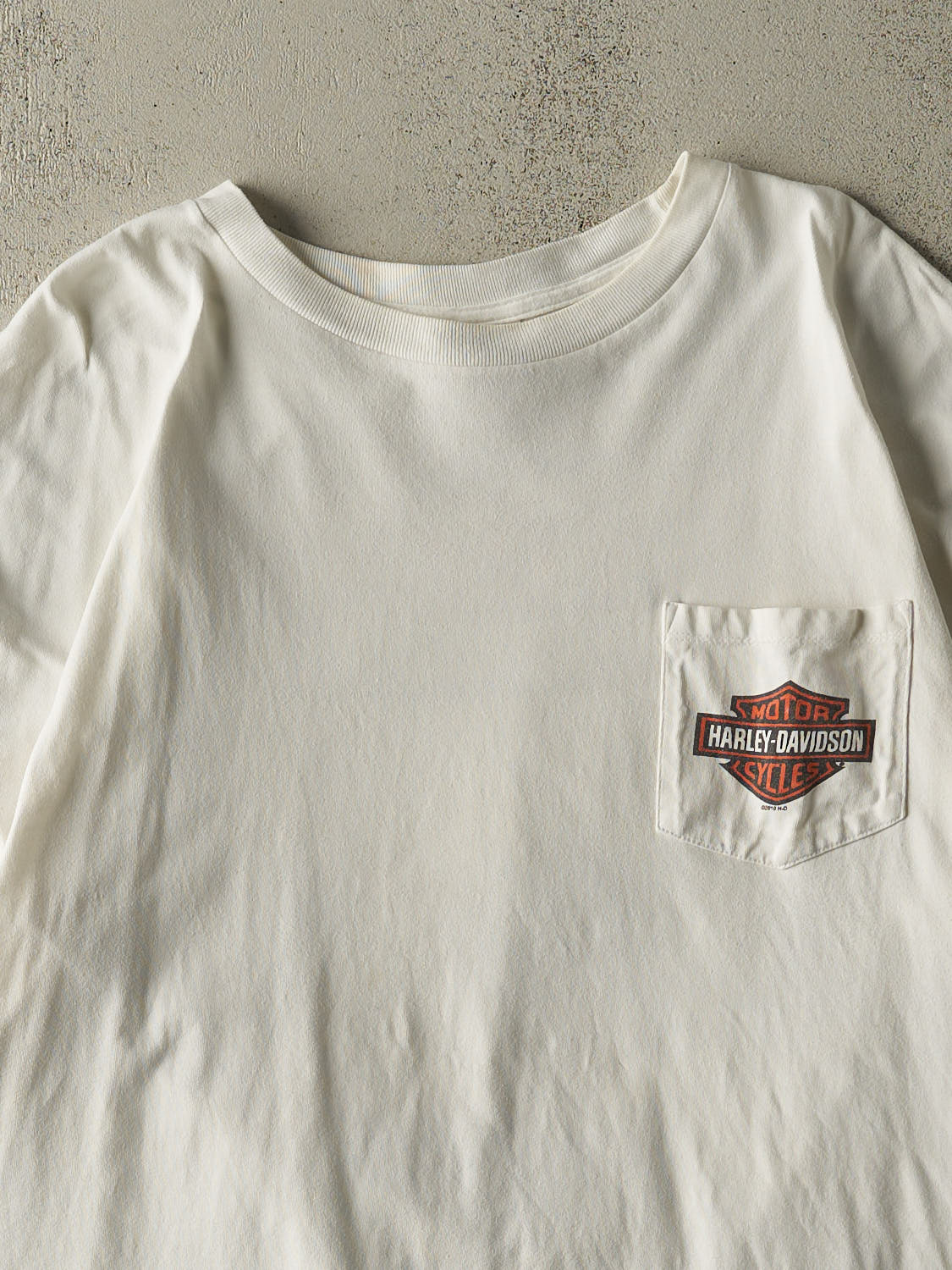 Vintage 10' White Harley Davidson Fargo ND Tee (XXL)