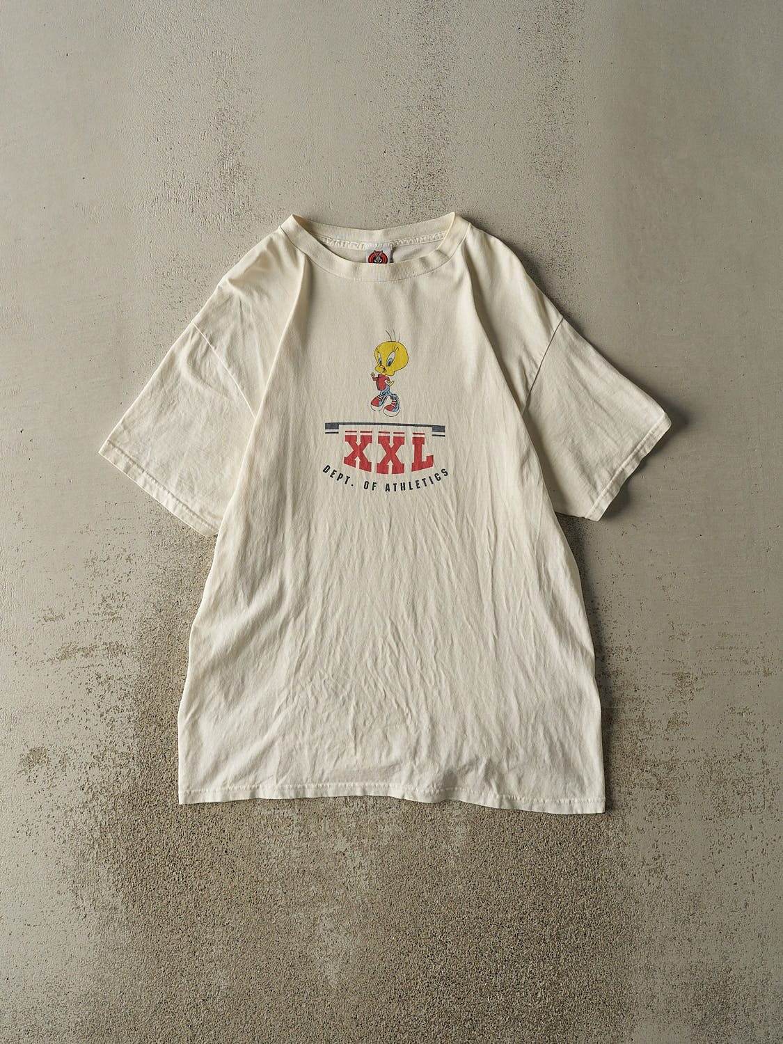 Vintage 98' White Tweety Bird Tee (L/XL)