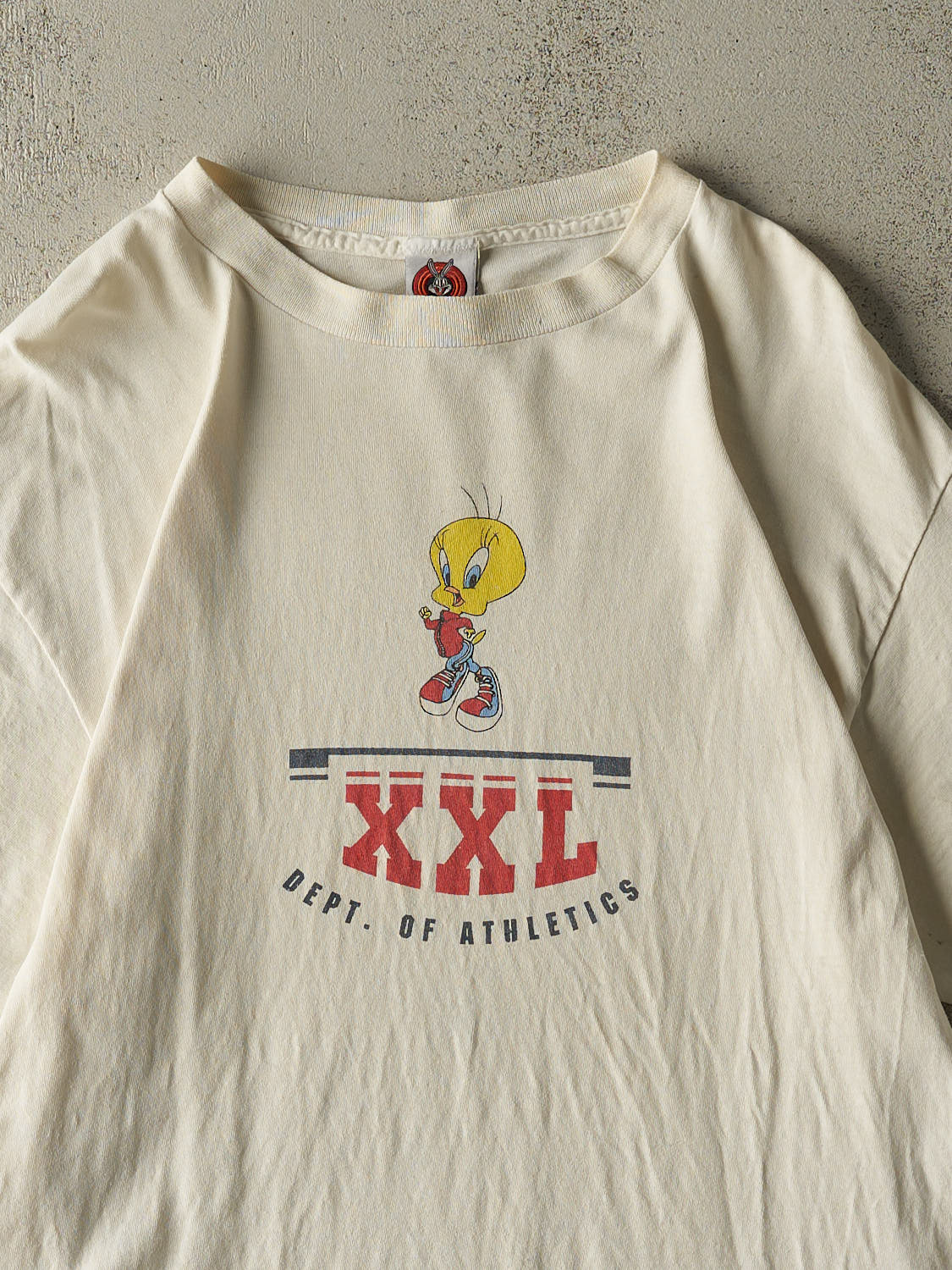 Vintage 98' White Tweety Bird Tee (L/XL)