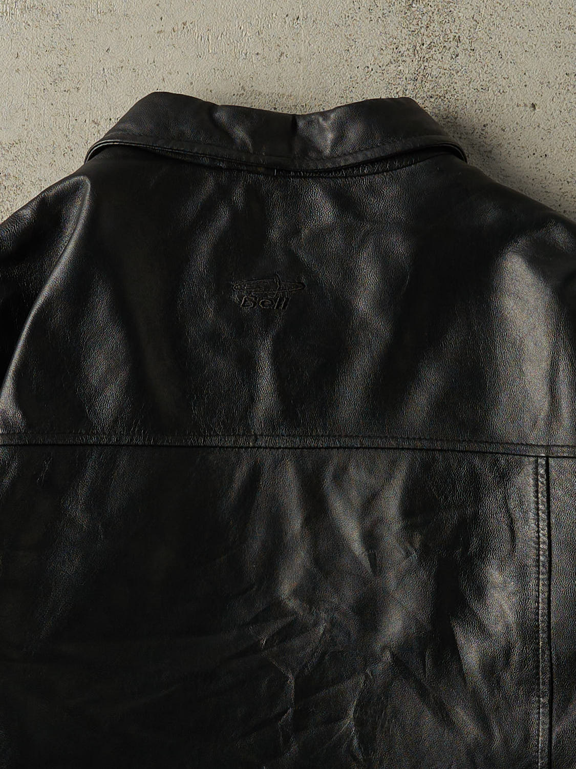 Vintage Y2K Black Soft Leather Jacket (L)