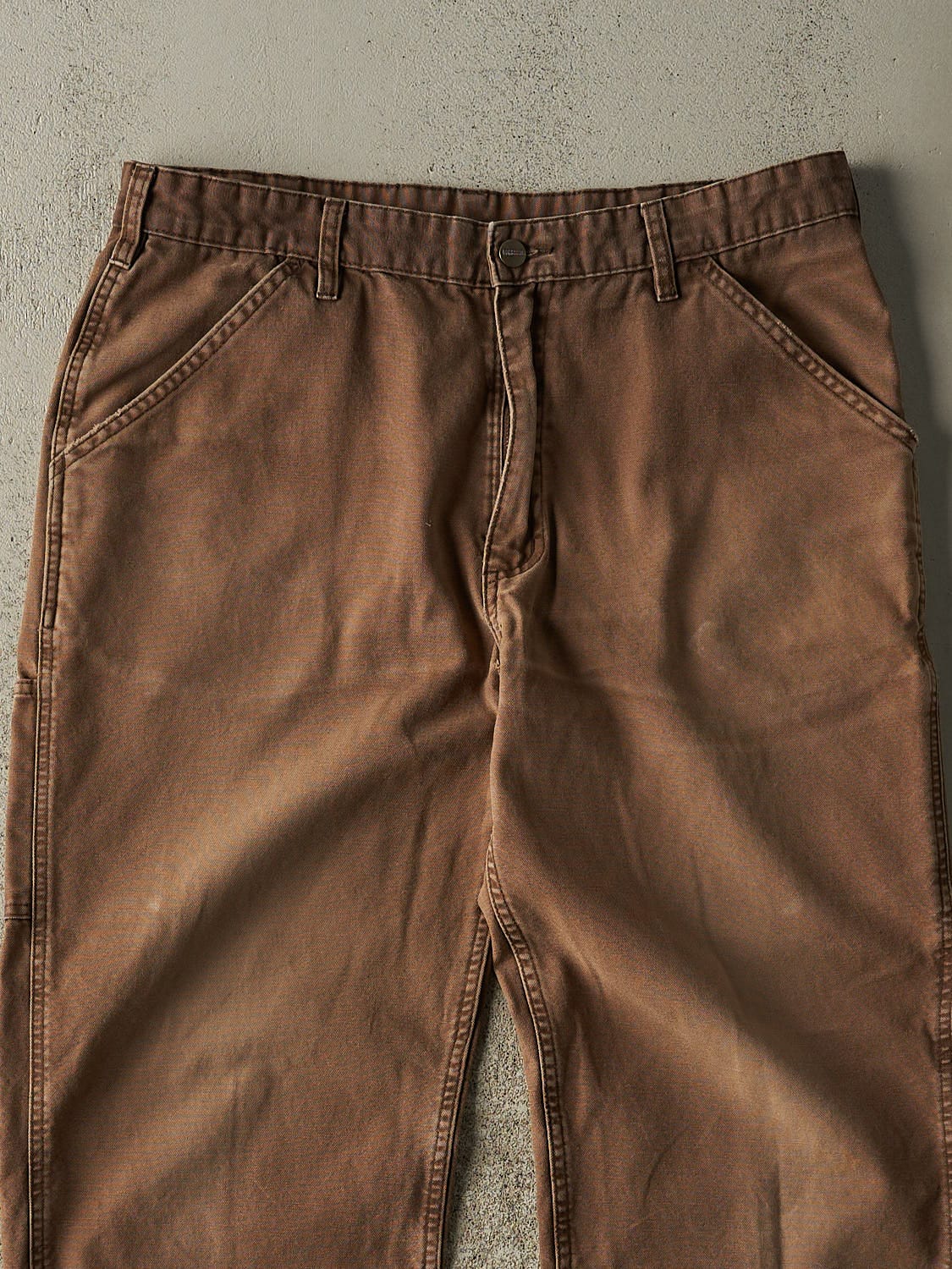 Vintage Y2K Brown Work Pants (34x28)
