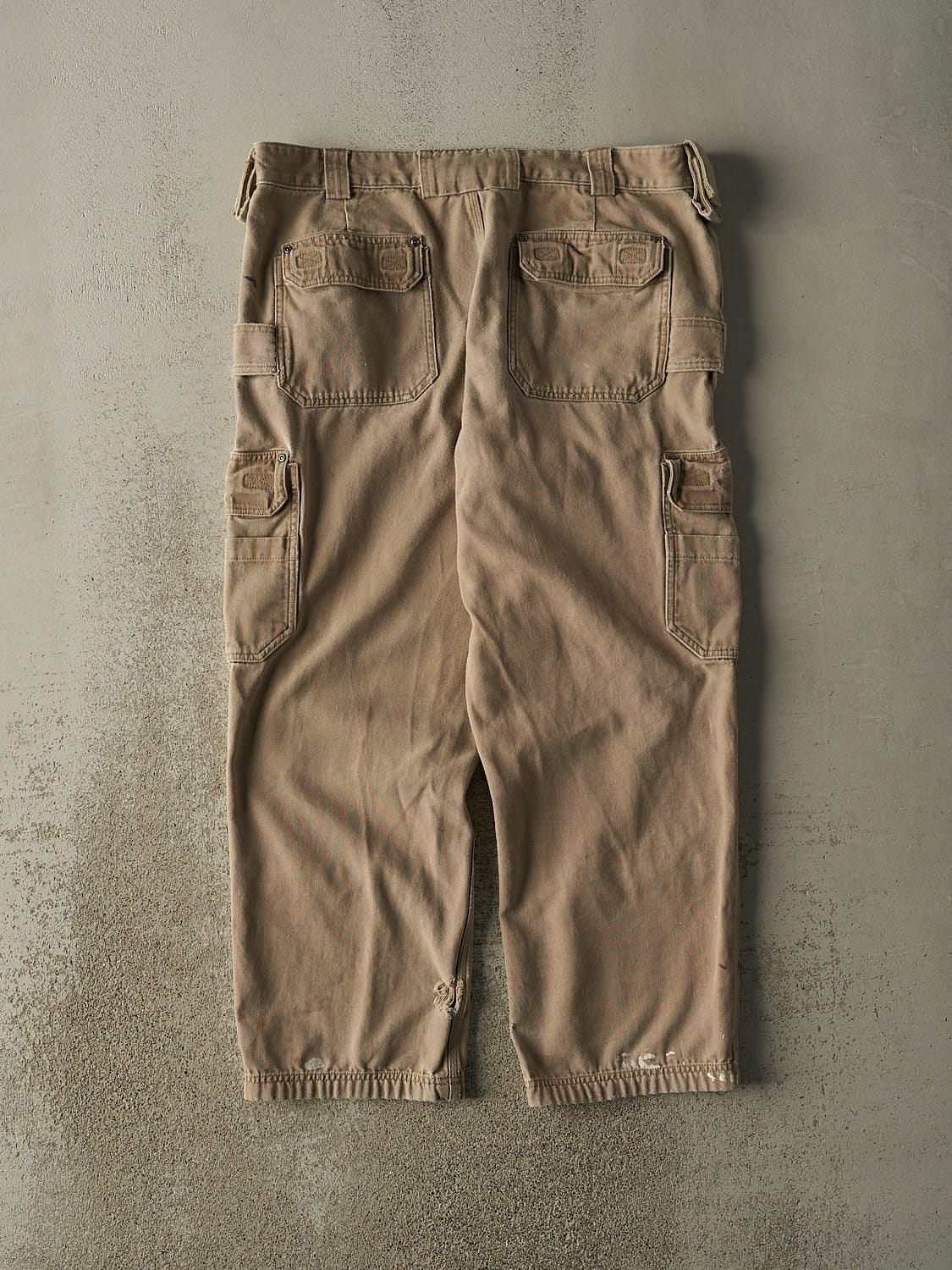 Vintage 90s Beige Duluth Cargo Work Pants (40x30)
