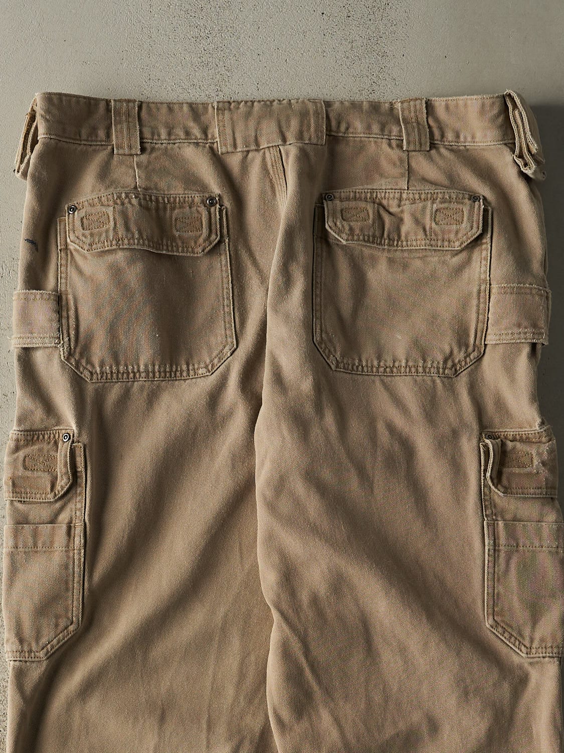 Vintage 90s Beige Duluth Cargo Work Pants (40x30)