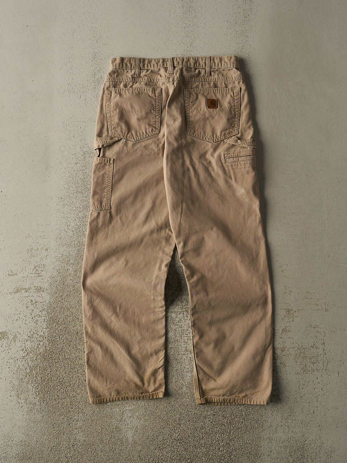 Vintage Y2K Beige Carhartt Carpenter Pants (30x31)
