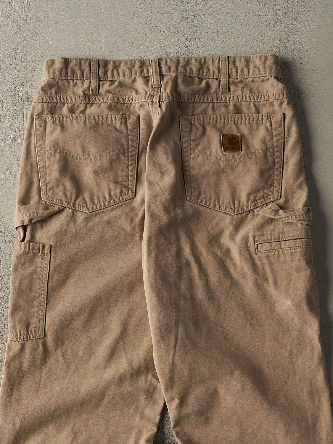 Vintage Y2K Beige Carhartt Carpenter Pants (30x31)