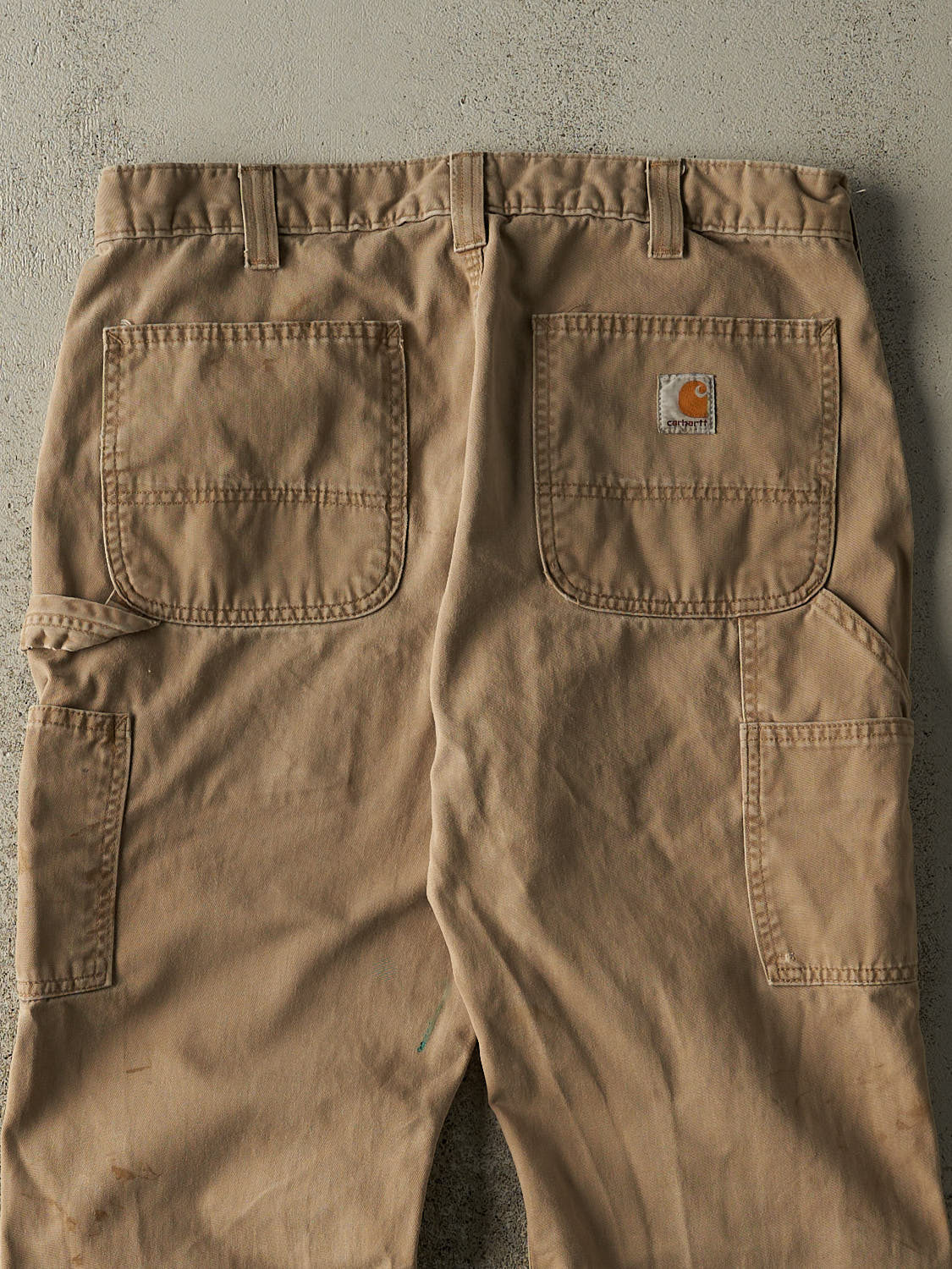 Vintage Y2K Beige Carhartt Carpenter Pants (33x29)