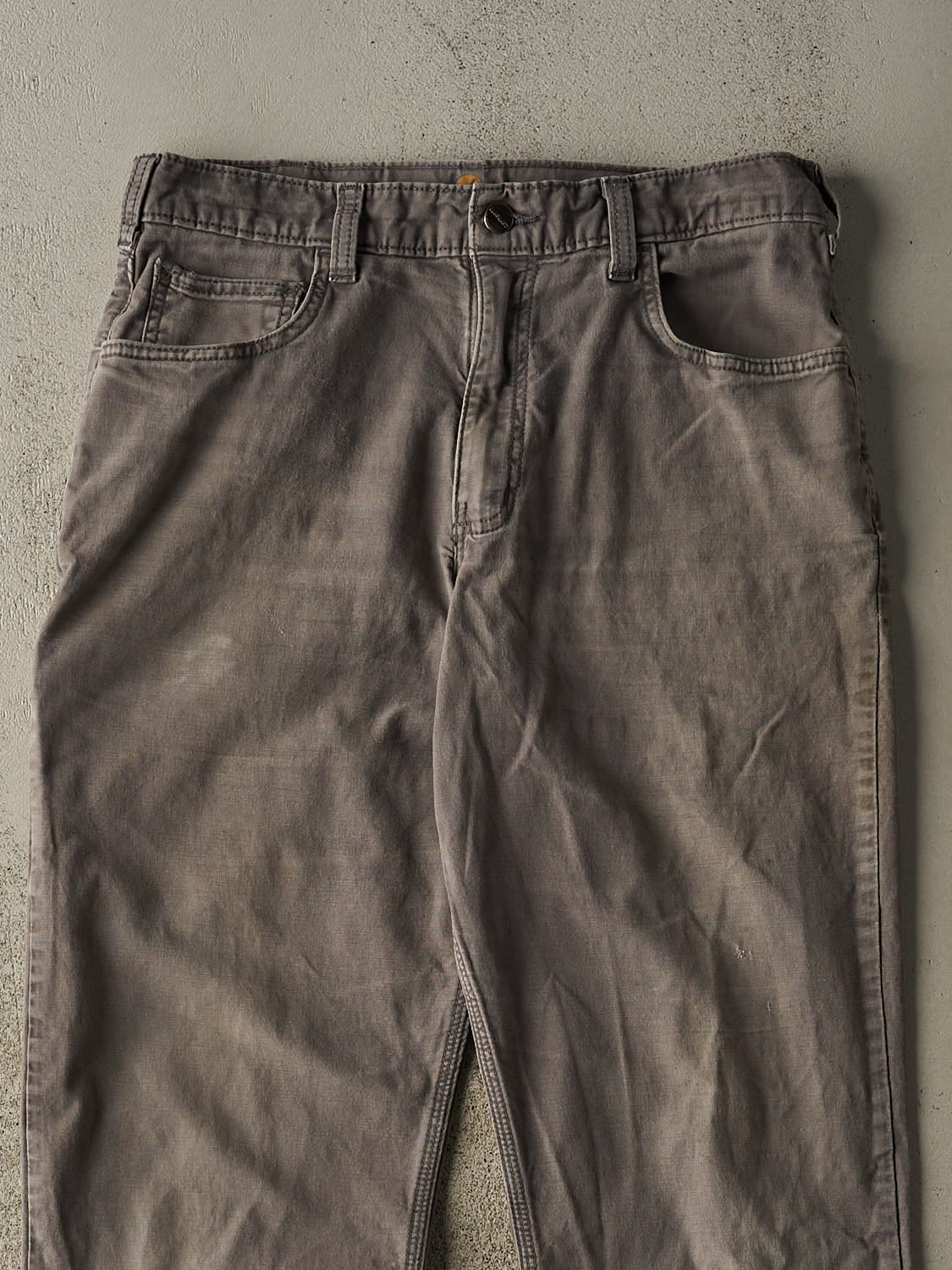 Vintage Y2K Grey Carhartt Work Pants (32x32.5)