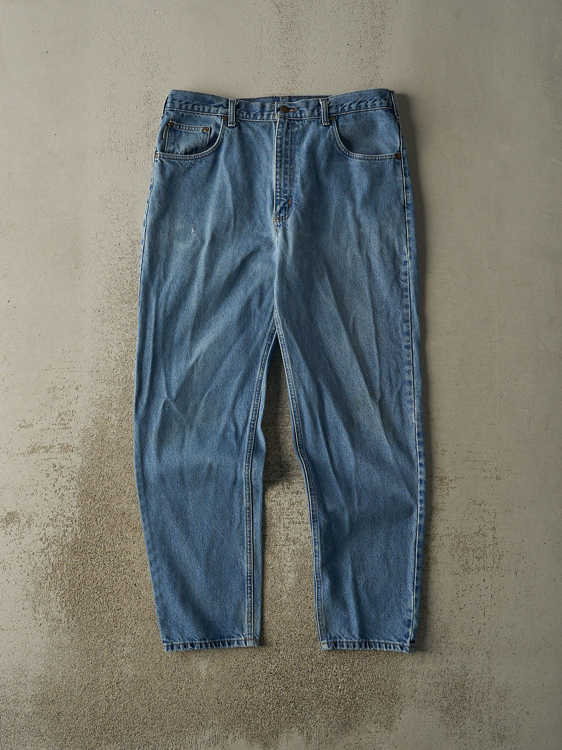 Vintage 90s Mid Wash Carhartt Jeans (36x32)