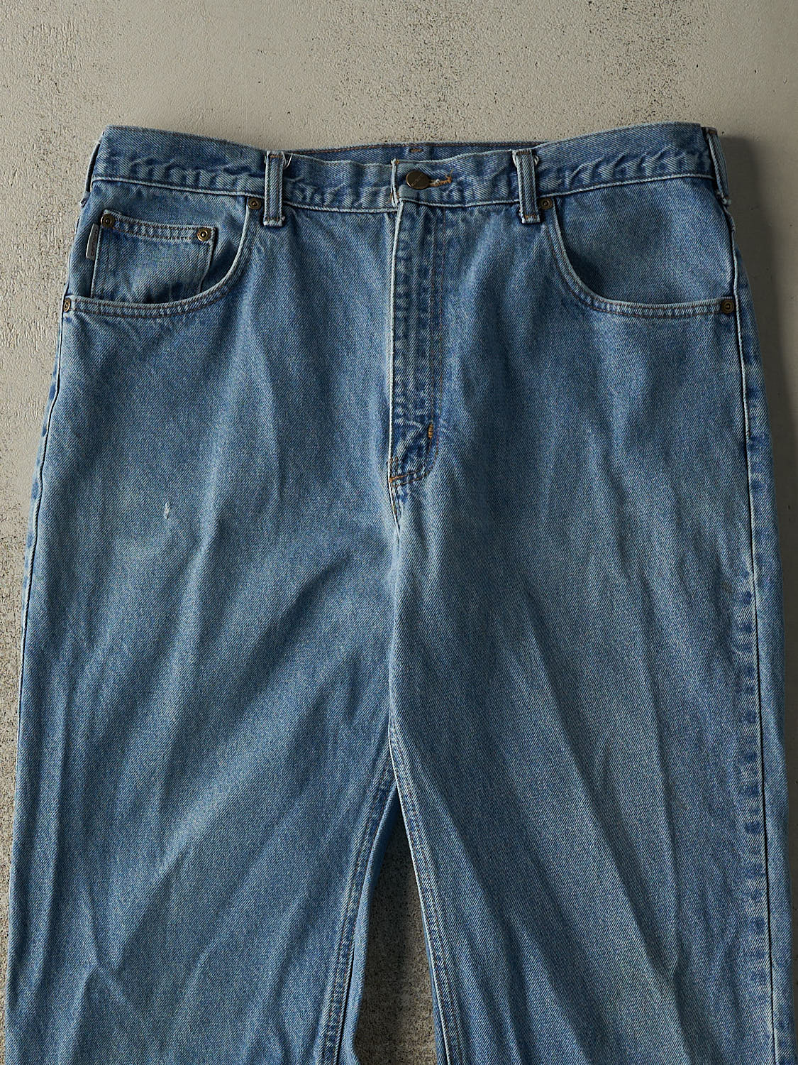 Vintage 90s Mid Wash Carhartt Jeans (36x32)