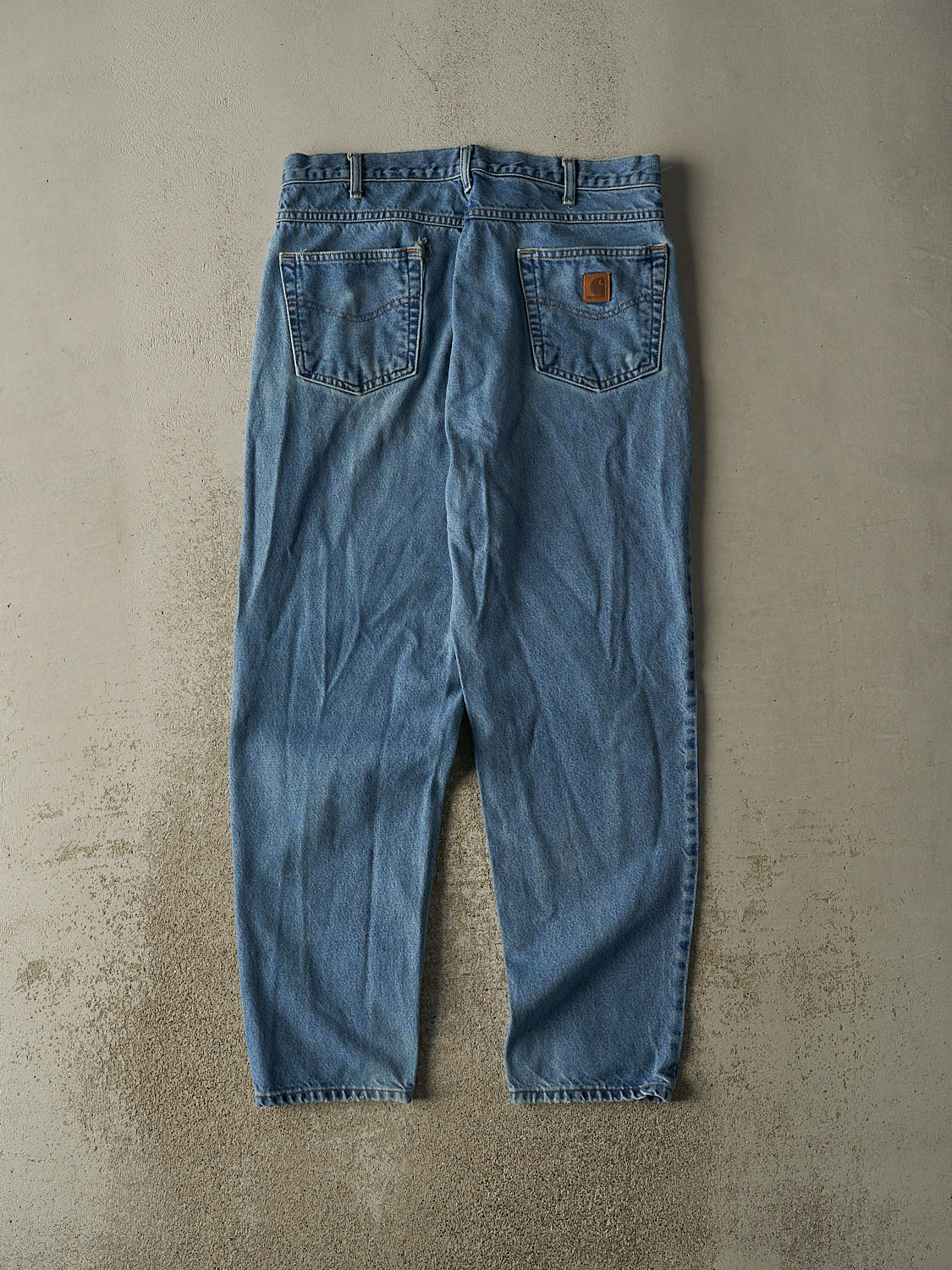 Vintage 90s Mid Wash Carhartt Jeans (36x32)