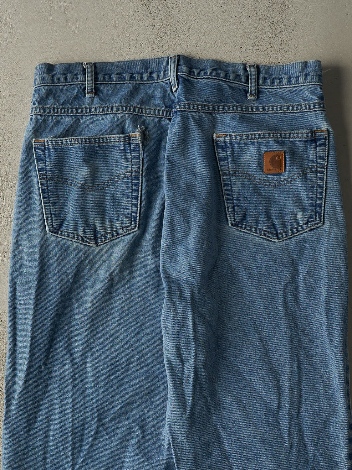 Vintage 90s Mid Wash Carhartt Jeans (36x32)