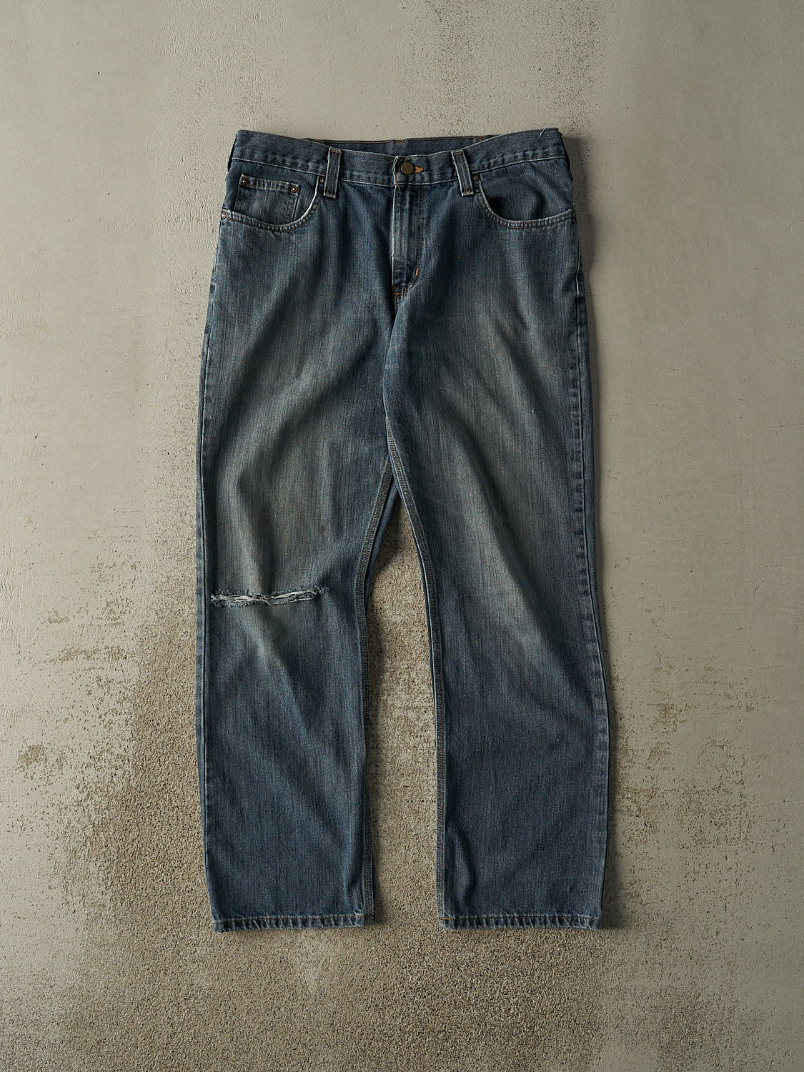 Vintage Y2K Dark Wash Carhartt Jeans (34x31.5)