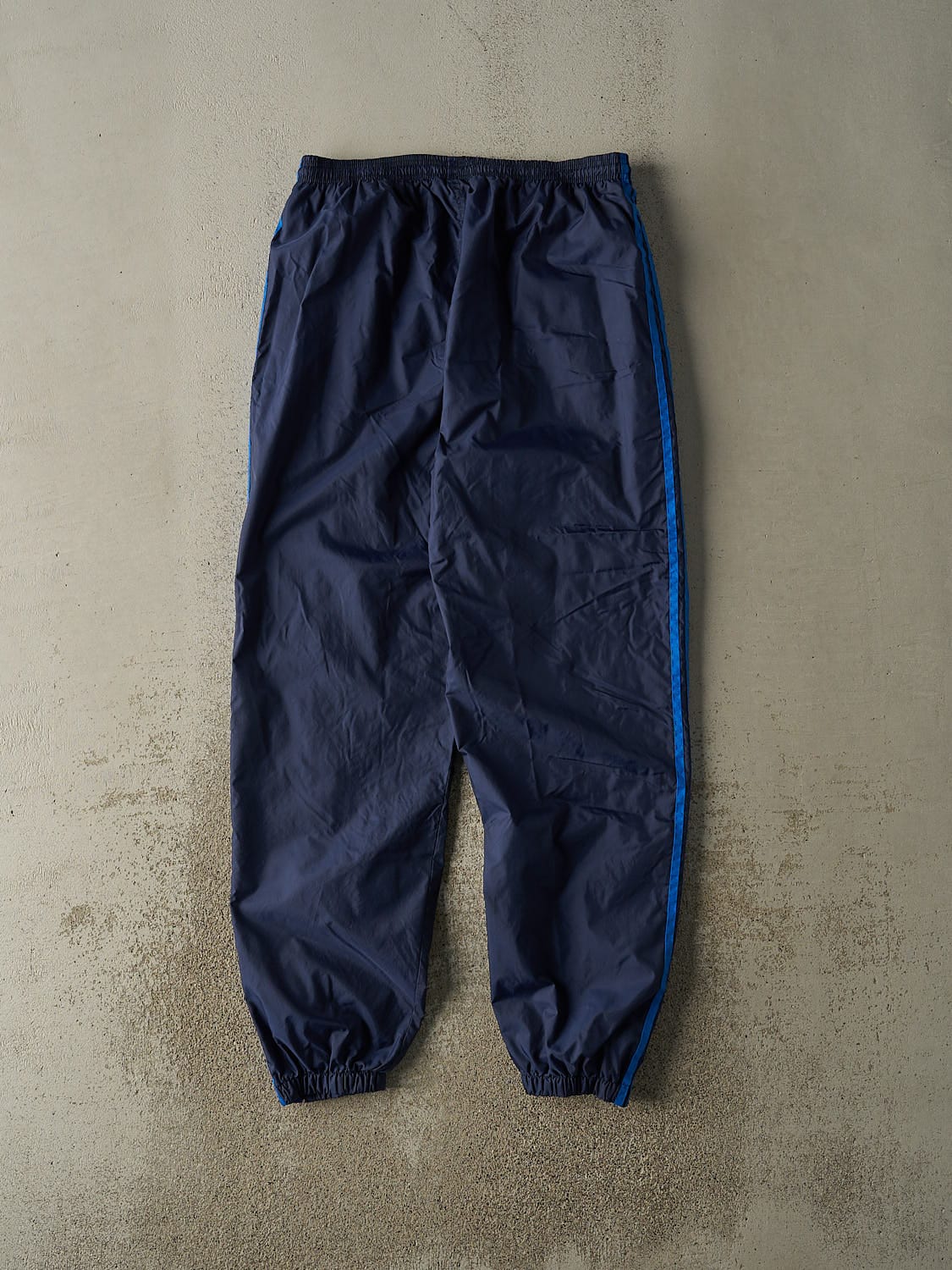 Vintage 90s Navy Blue Adidas Embroidered Track Pants (33x31.5)