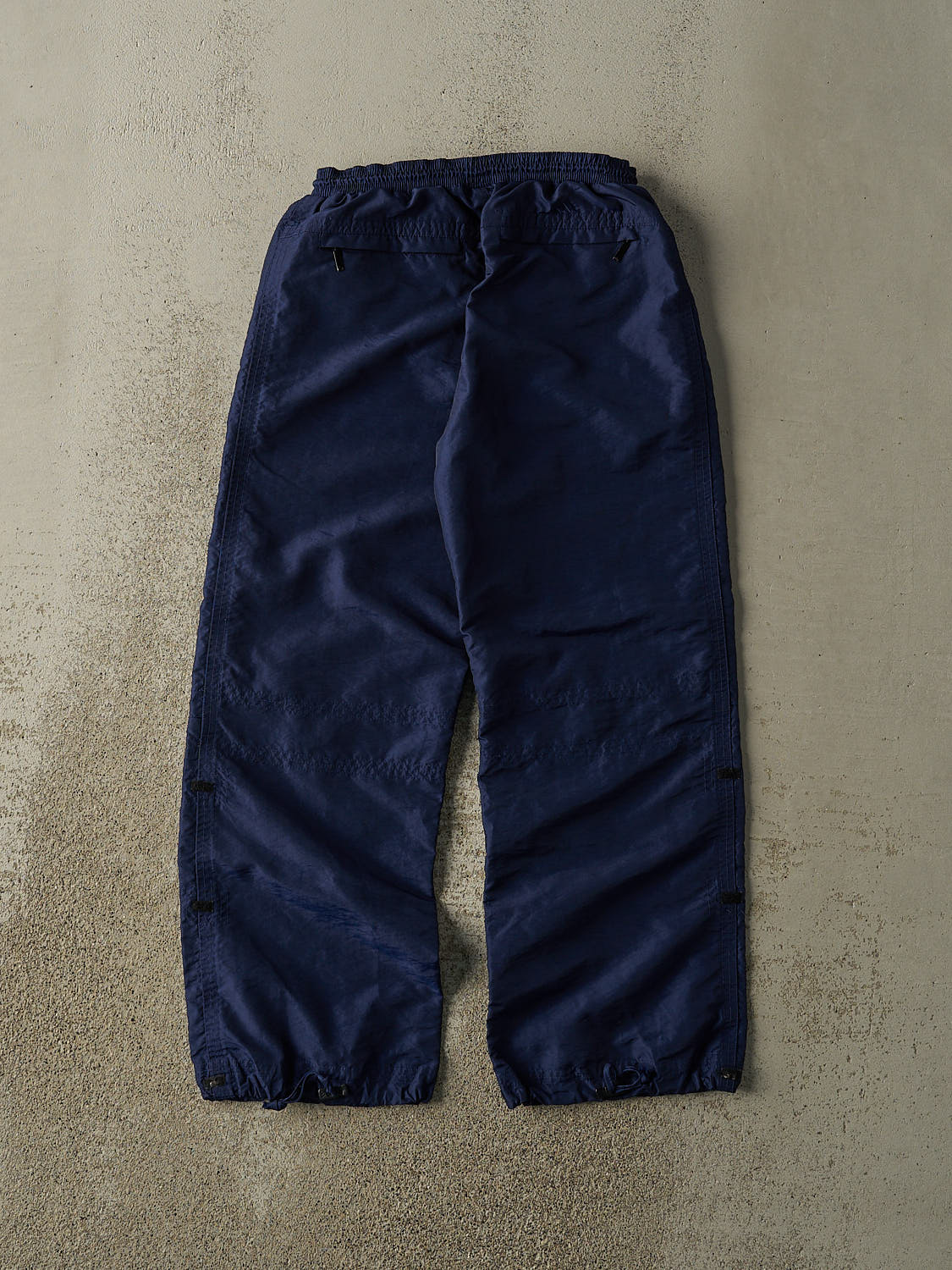 Vintage 90s Navy Blue Adidas Embroidered Track Pants (25x26.5)