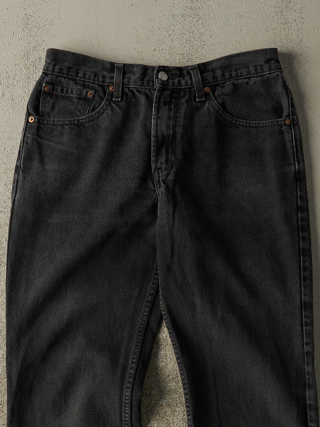 Vintage 90s Faded Black Levi's Denim Pants (32x28)
