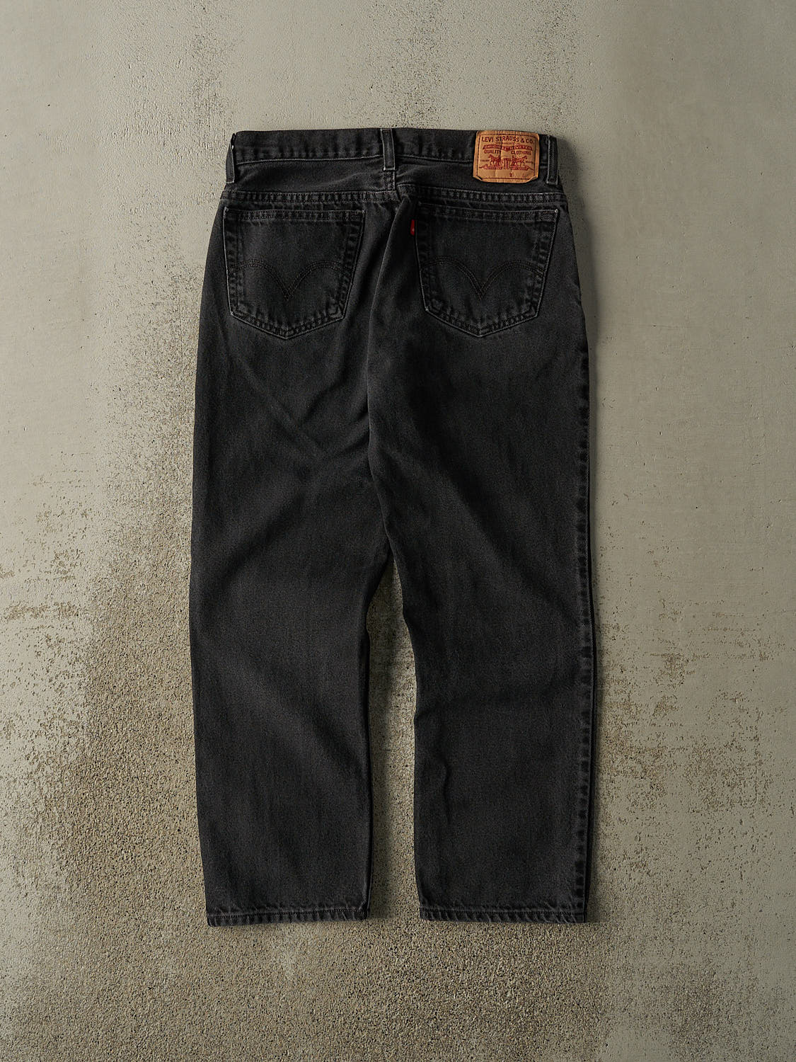 Vintage 90s Faded Black Levi's Denim Pants (32x28)