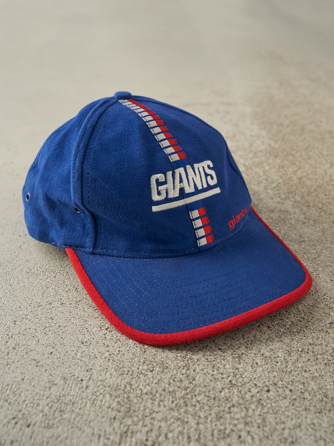 Vintage 90s Blue New York Giants Logo Athletic Embroidered Strapback (O/S)