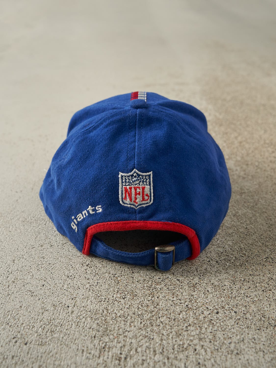 Vintage 90s Blue New York Giants Logo Athletic Embroidered Strapback (O/S)