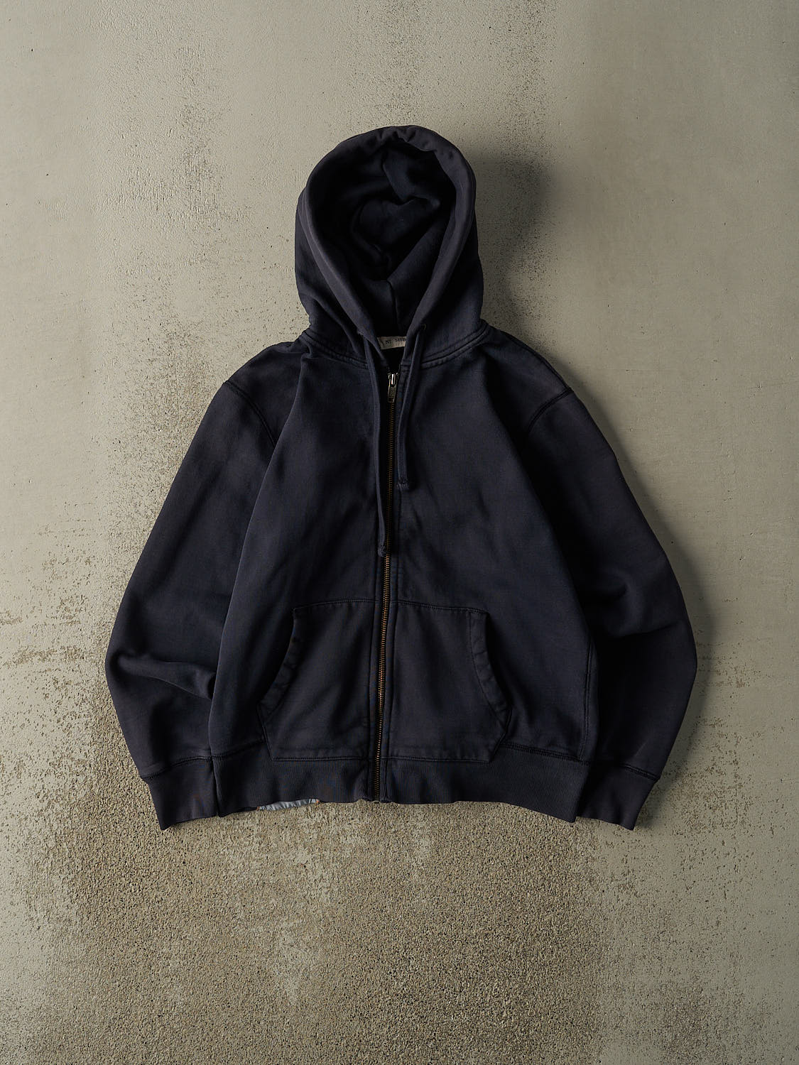 Vintage Y2K Navy Blue Gap Zip Up Hoodie (M)