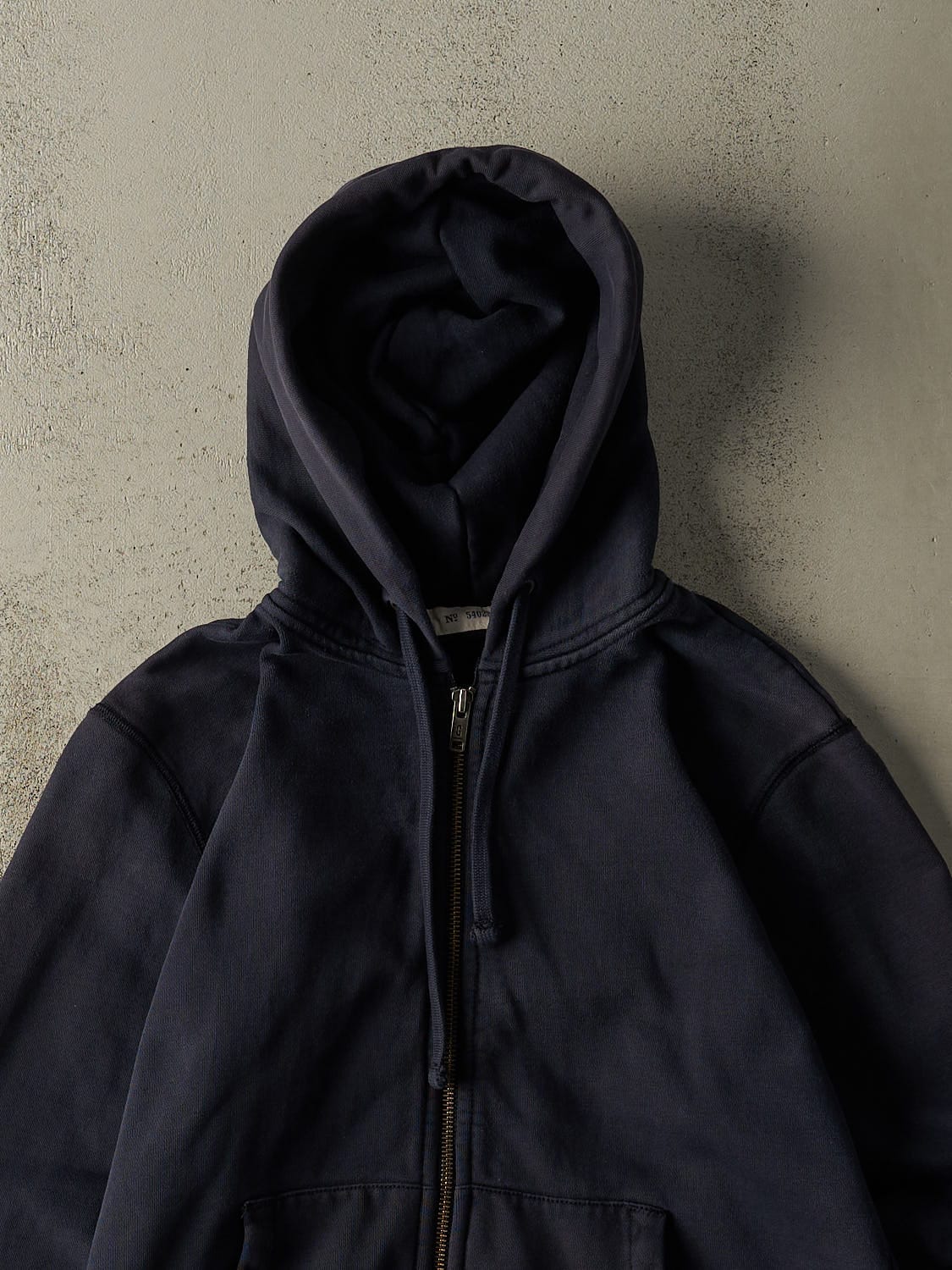 Vintage Y2K Navy Blue Gap Zip Up Hoodie (M)