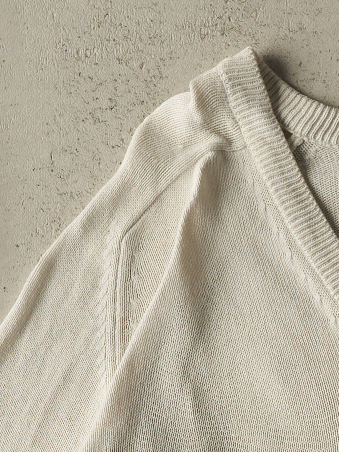 Vintage 80s White Izod Club Embroidered Knit (L/XL)