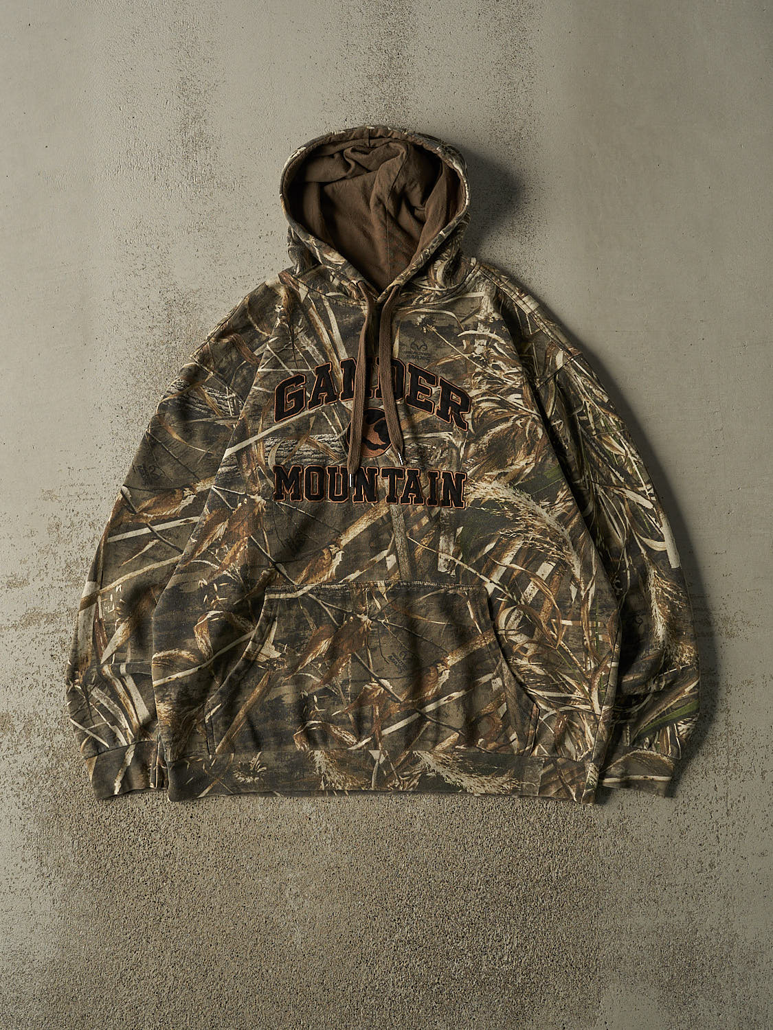 Vintage Y2K Camo Realtree x Gander Mountain Embroidered Hoodie (XL)