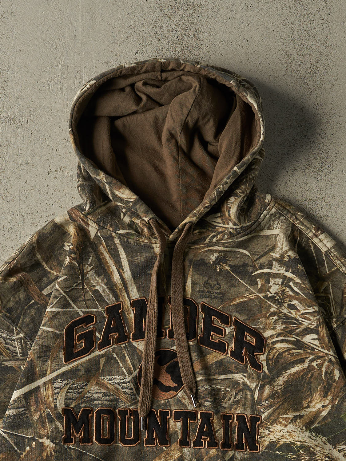 Vintage Y2K Camo Realtree x Gander Mountain Embroidered Hoodie (XL)