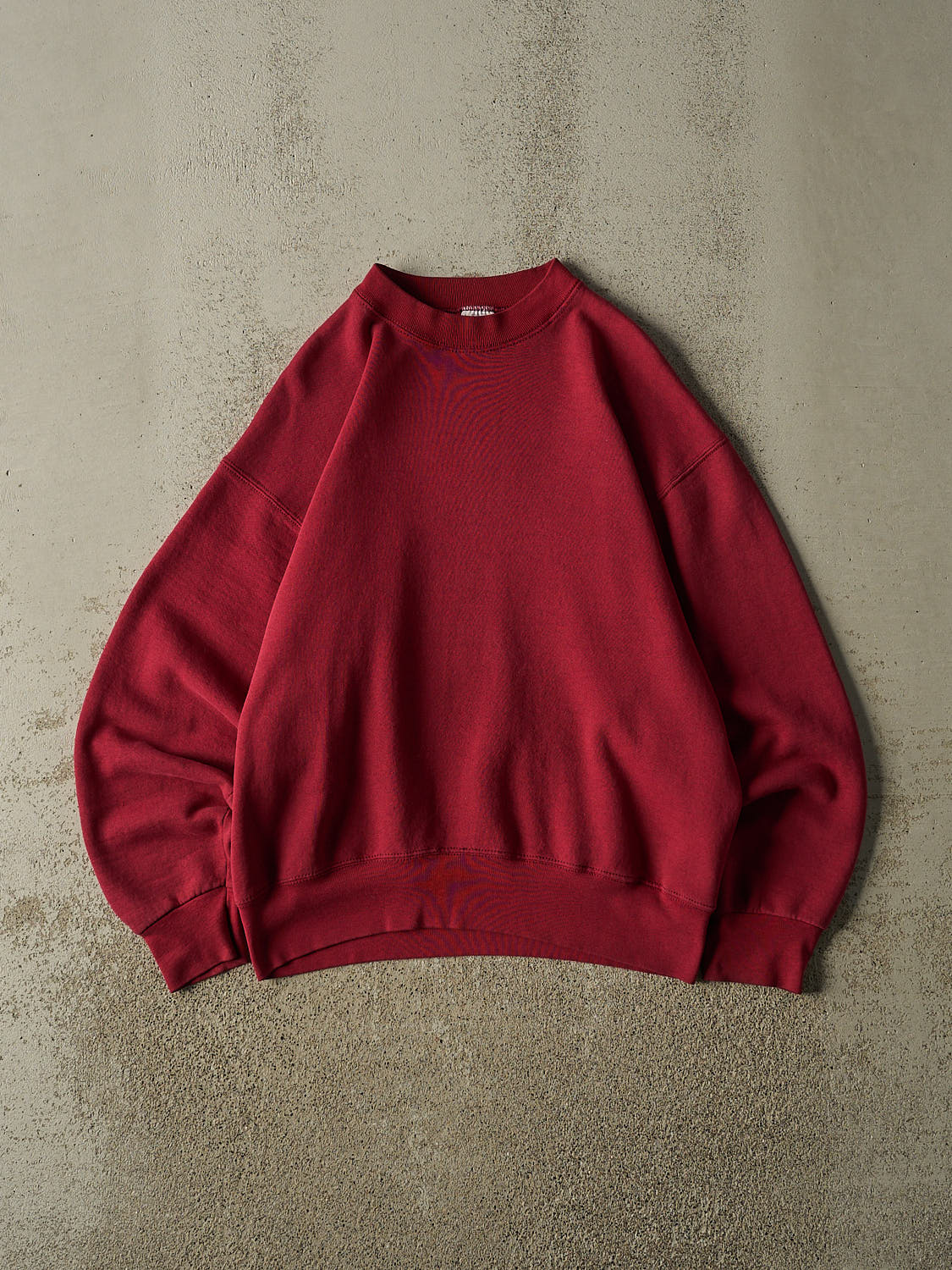 Vintage 90s Red Blank Crewneck (M/L)