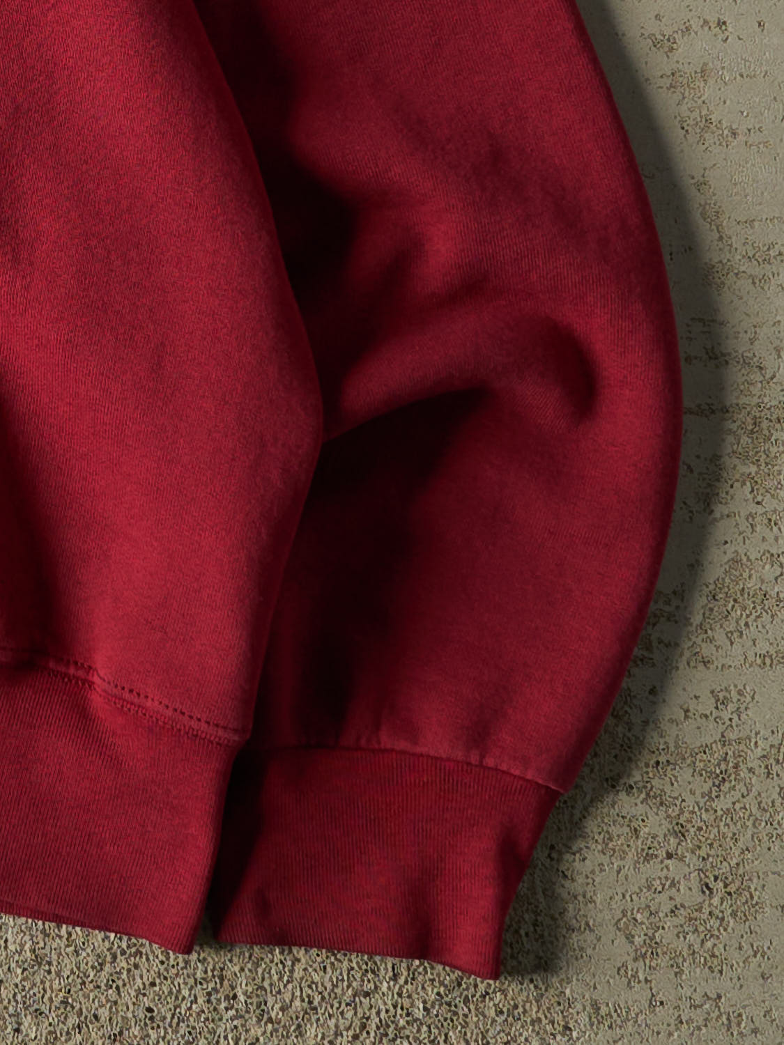 Vintage 90s Red Blank Crewneck (M/L)