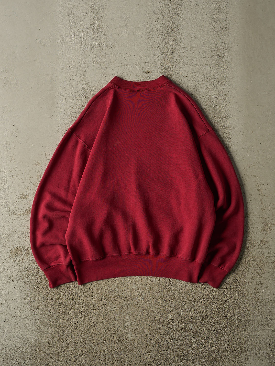 Vintage 90s Red Blank Crewneck (M/L)