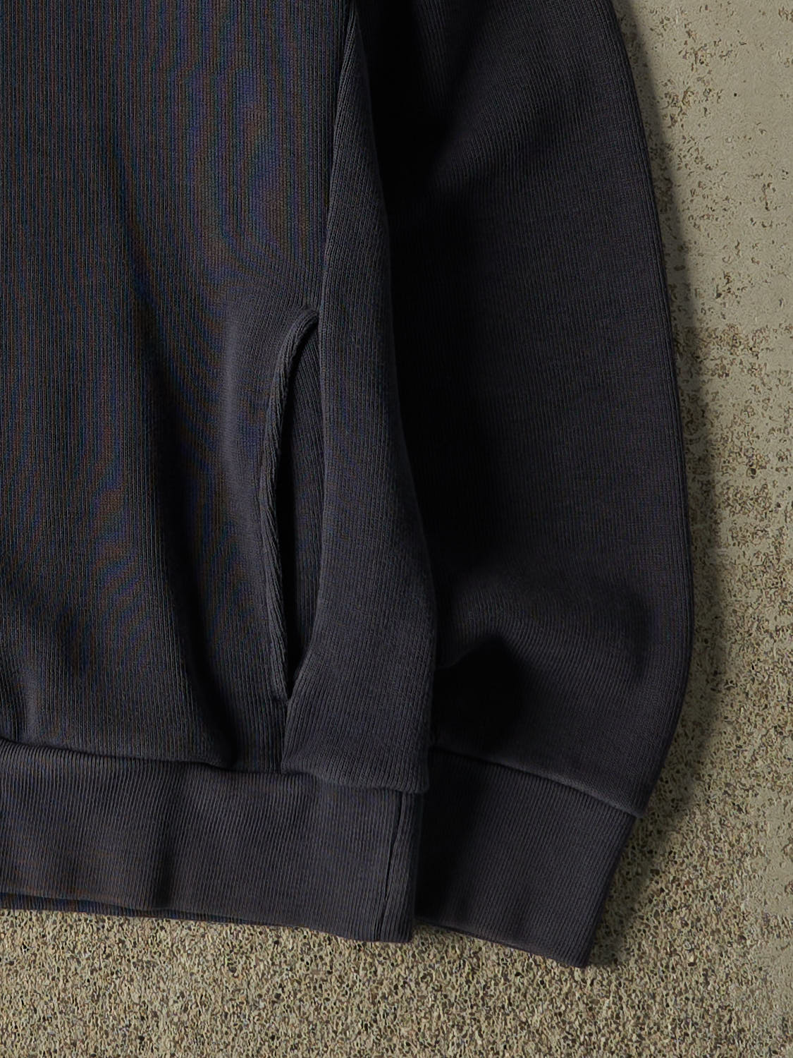 Vintage Y2K Navy Blue Lacoste Quarter Zip Knit (M)