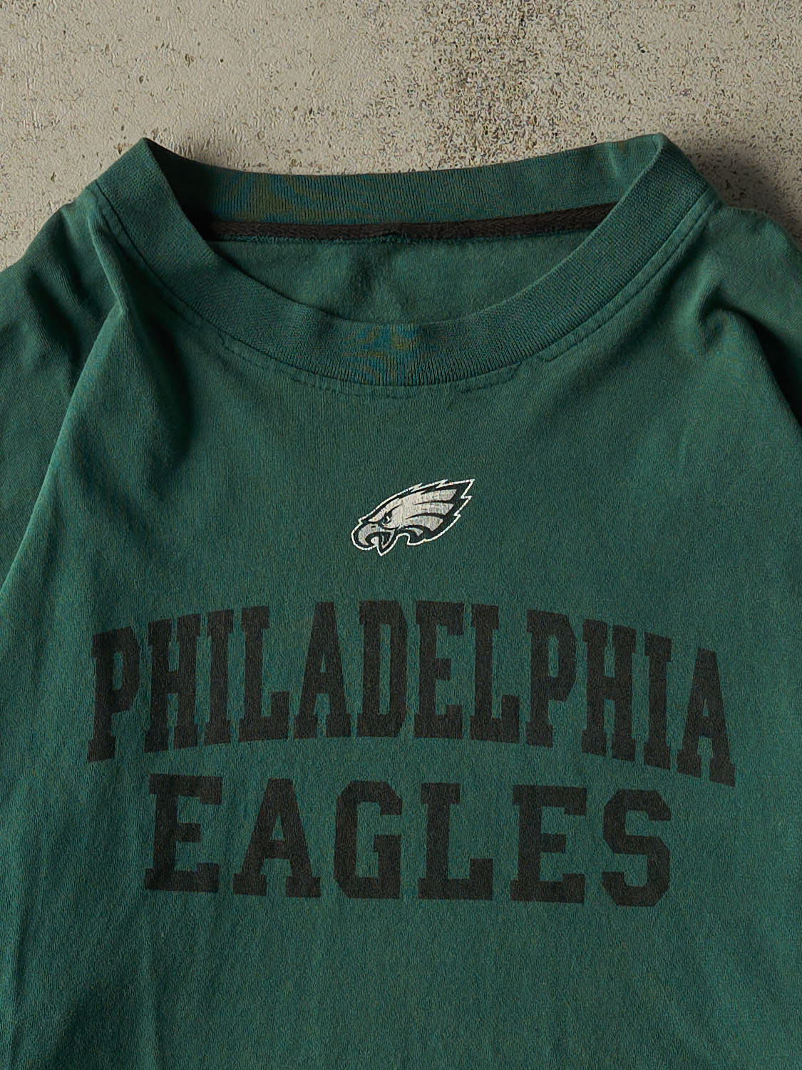 Vintage Y2K Green Philadelphia Eagles Long Sleeve (XL)
