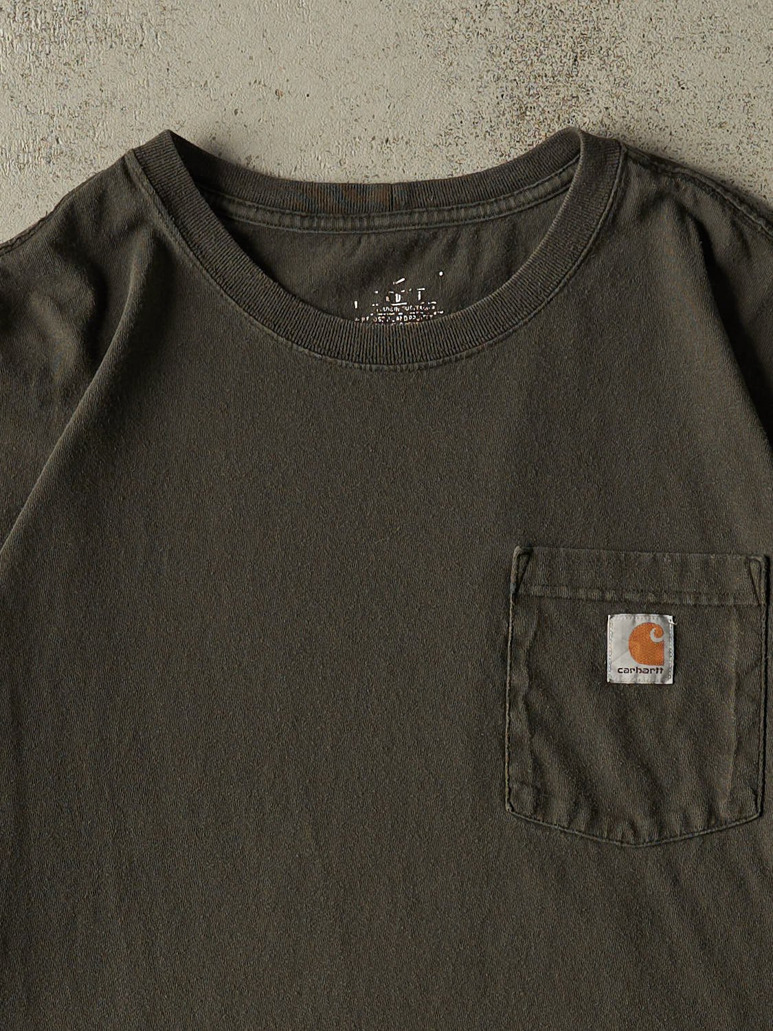 Vintage Y2K Green Carhartt Pocket Tee (XL/XXL)