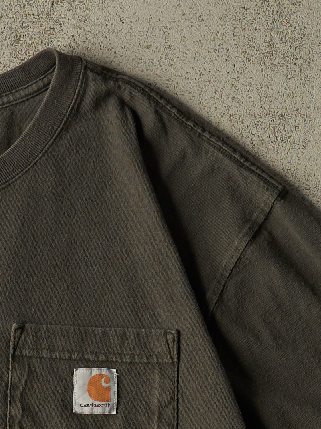 Vintage Y2K Green Carhartt Pocket Tee (XL/XXL)
