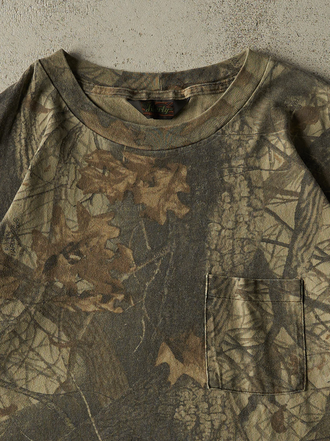 Vintage 90s Camo Realtree Single Stitch Pocket Tee (XXL)