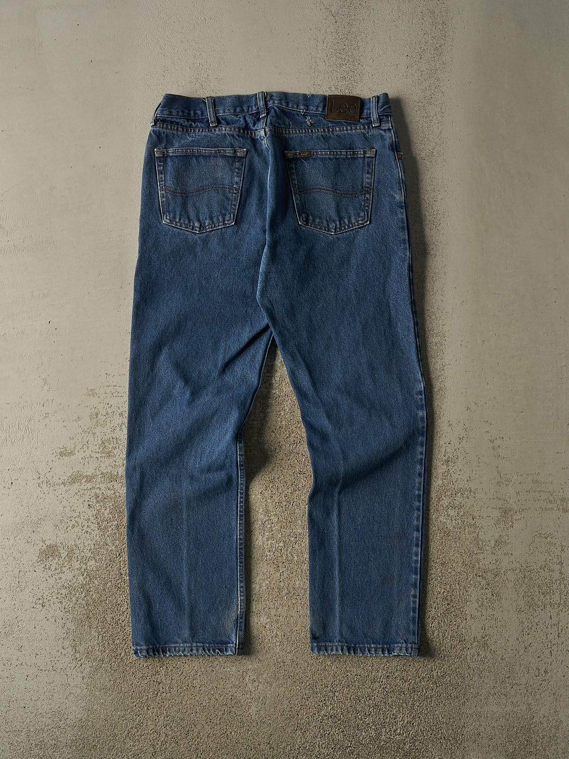Vintage Y2K Dark Wash Lee Jeans (35x31)