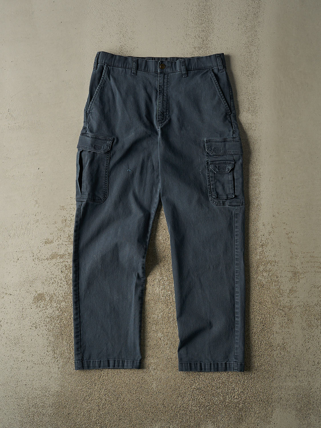 Vintage Y2K Navy Blue Dakota Cargo Work Pants (34x31.5)