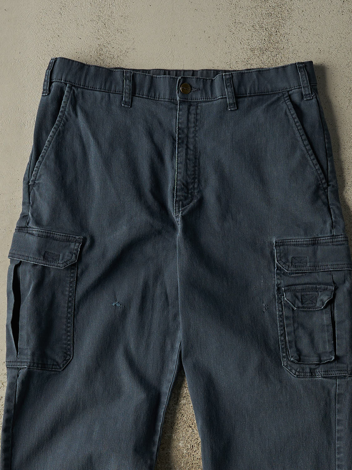 Vintage Y2K Navy Blue Dakota Cargo Work Pants (34x31.5)