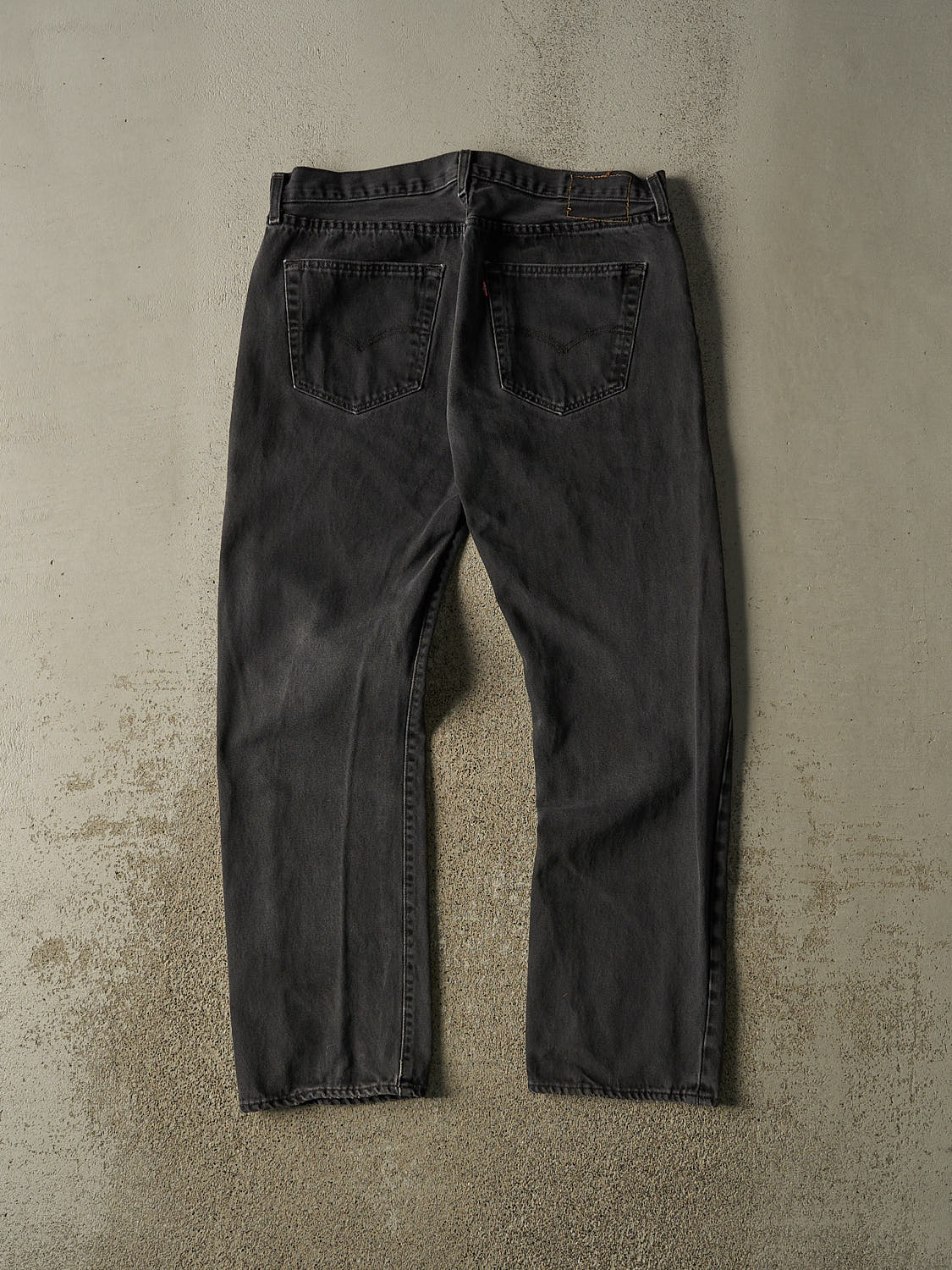 Vintage 90s Faded Black Levi's 501 Denim Pants (34x30.5)