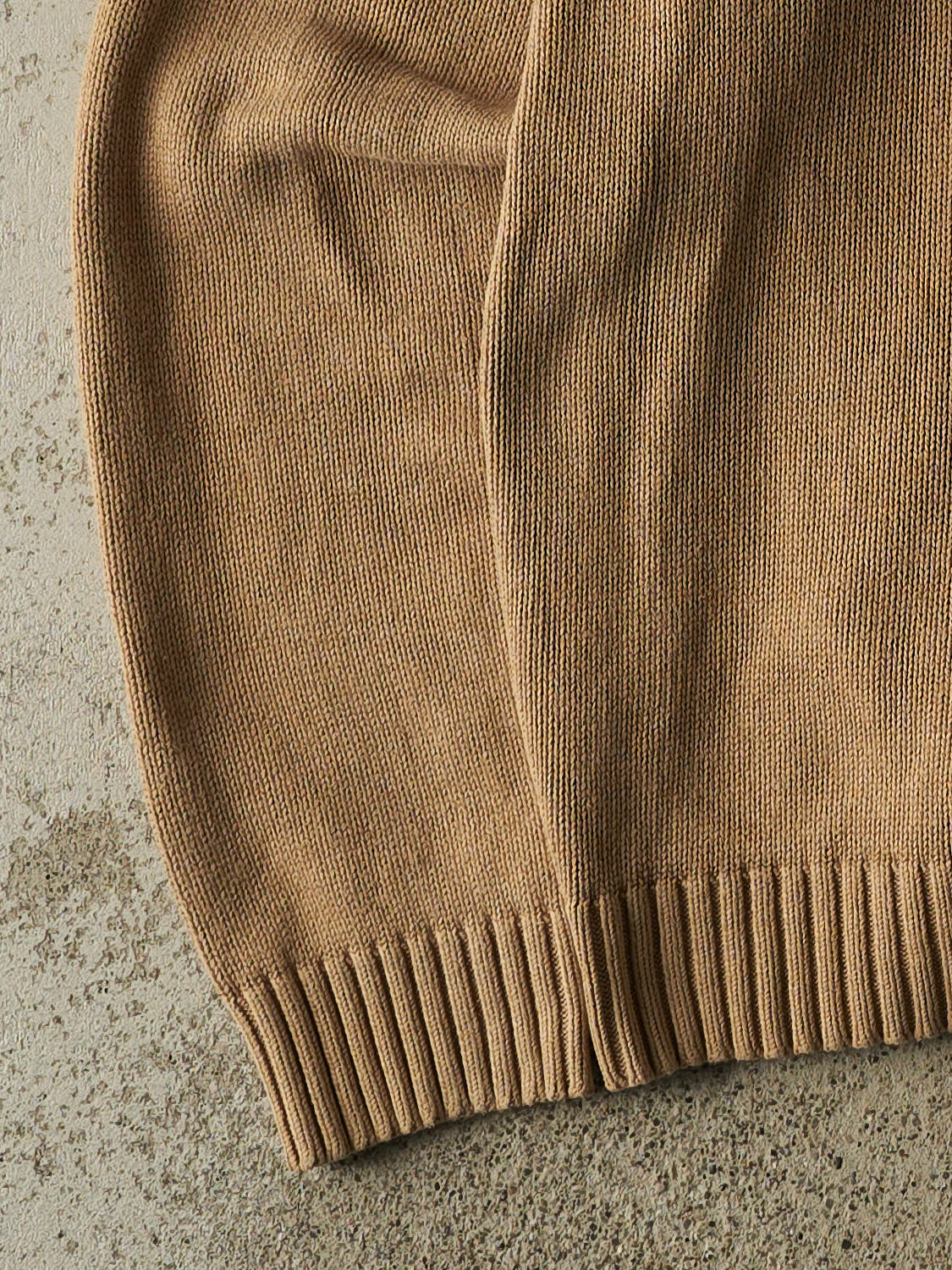 Vintage 90s Beige Tommy Hilfiger Embroidered Knit (XL)