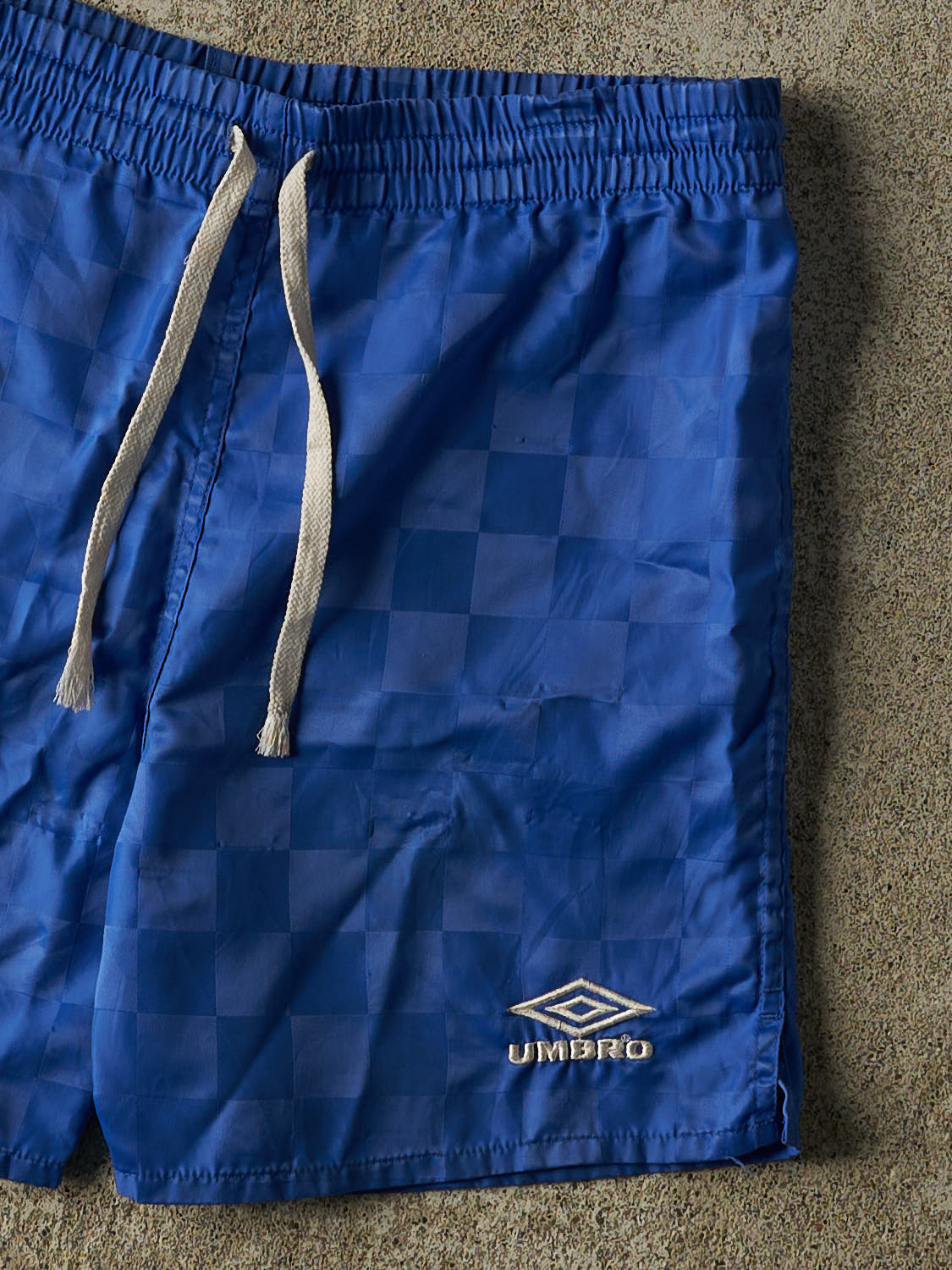 Vintage 90s Blue Umbro Track Shorts (29x5)