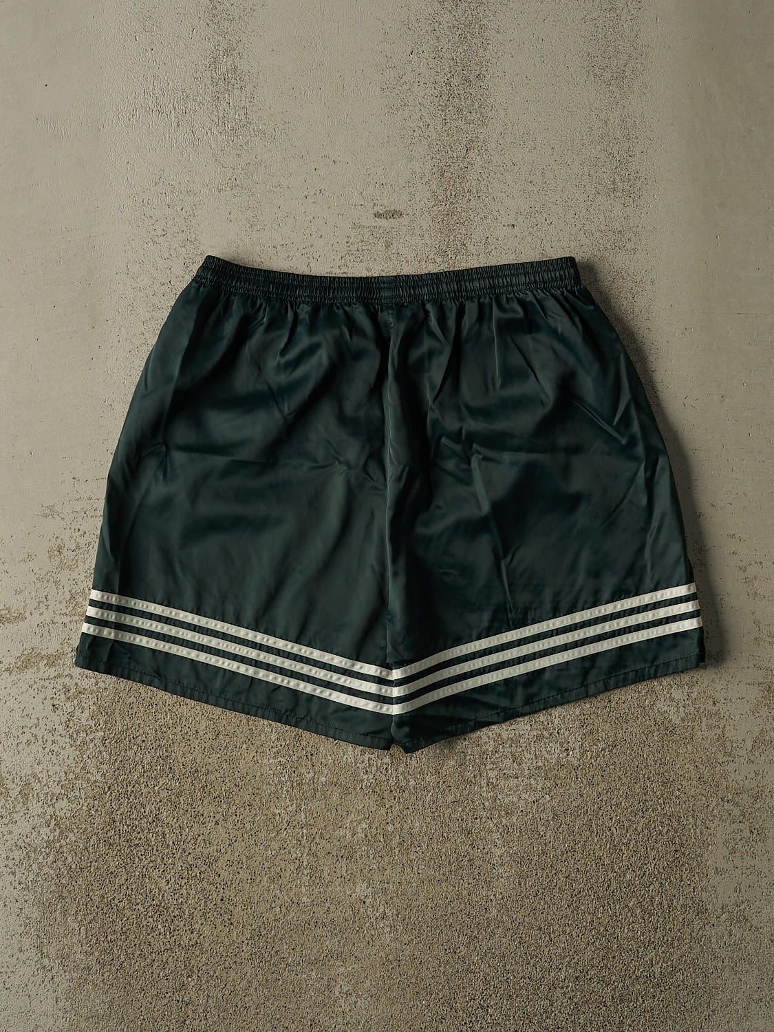 Vintage 90s Green Adidas Track Shorts (33x6)
