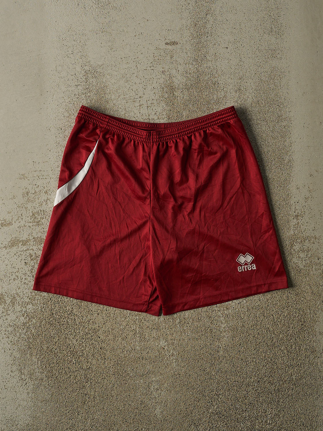 Vintage 90s Burgundy Errea Track Shorts (31x6)