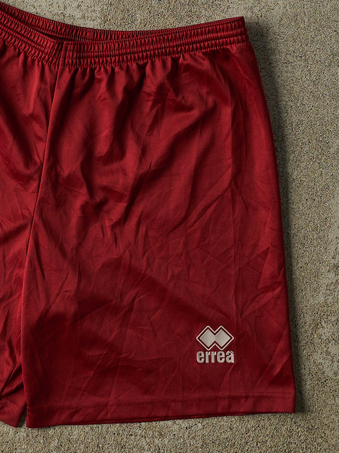 Vintage 90s Burgundy Errea Track Shorts (31x6)