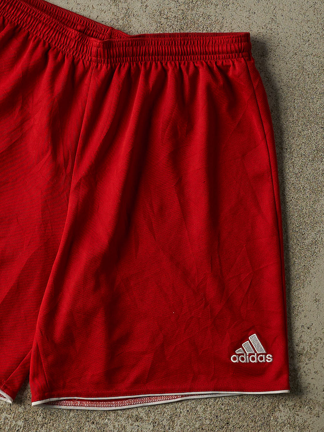 Vintage Y2K Red Adidas Track Shorts (28x7)