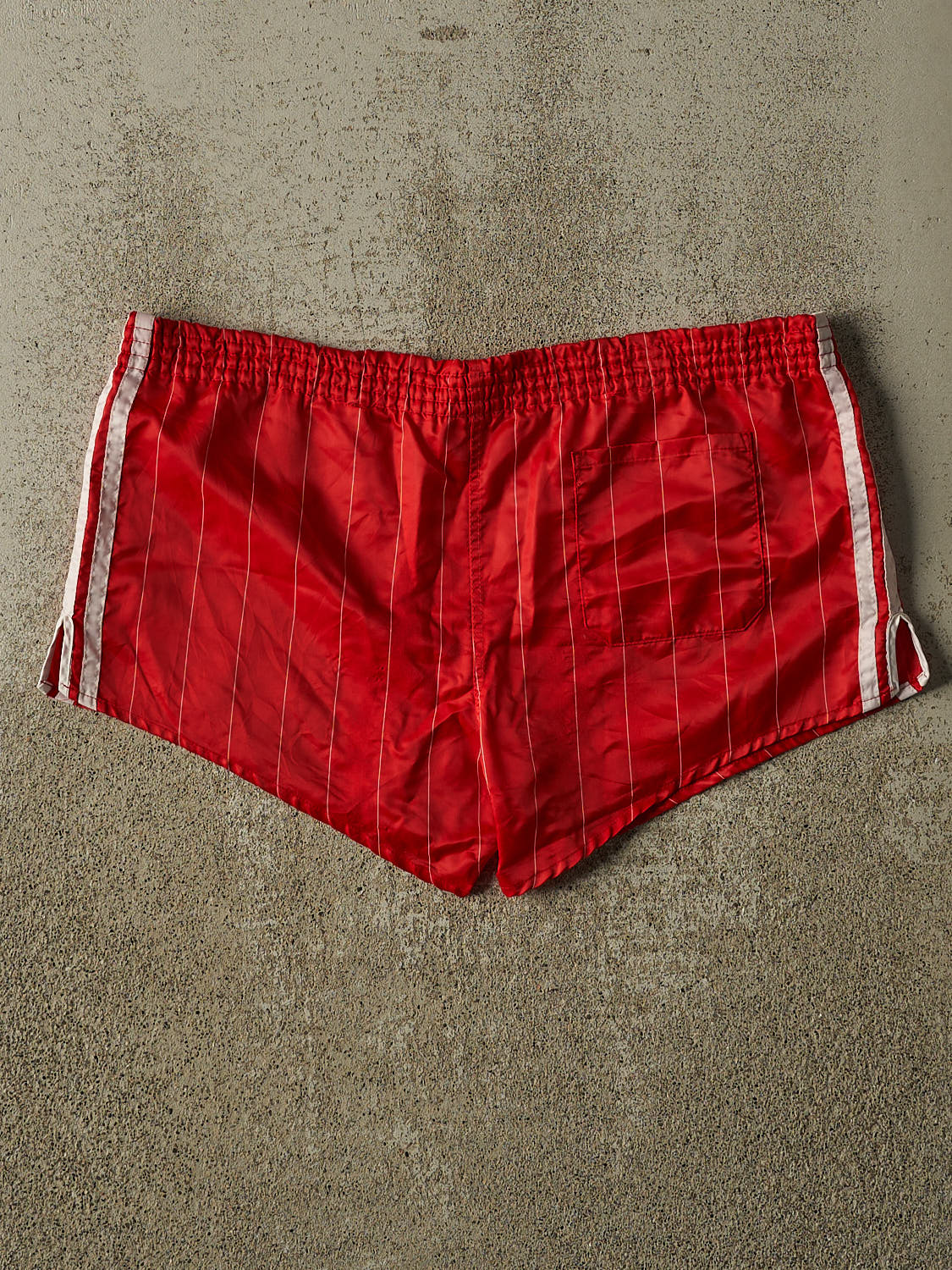 Vintage 80s Red Adidas Track Shorts (39x3)