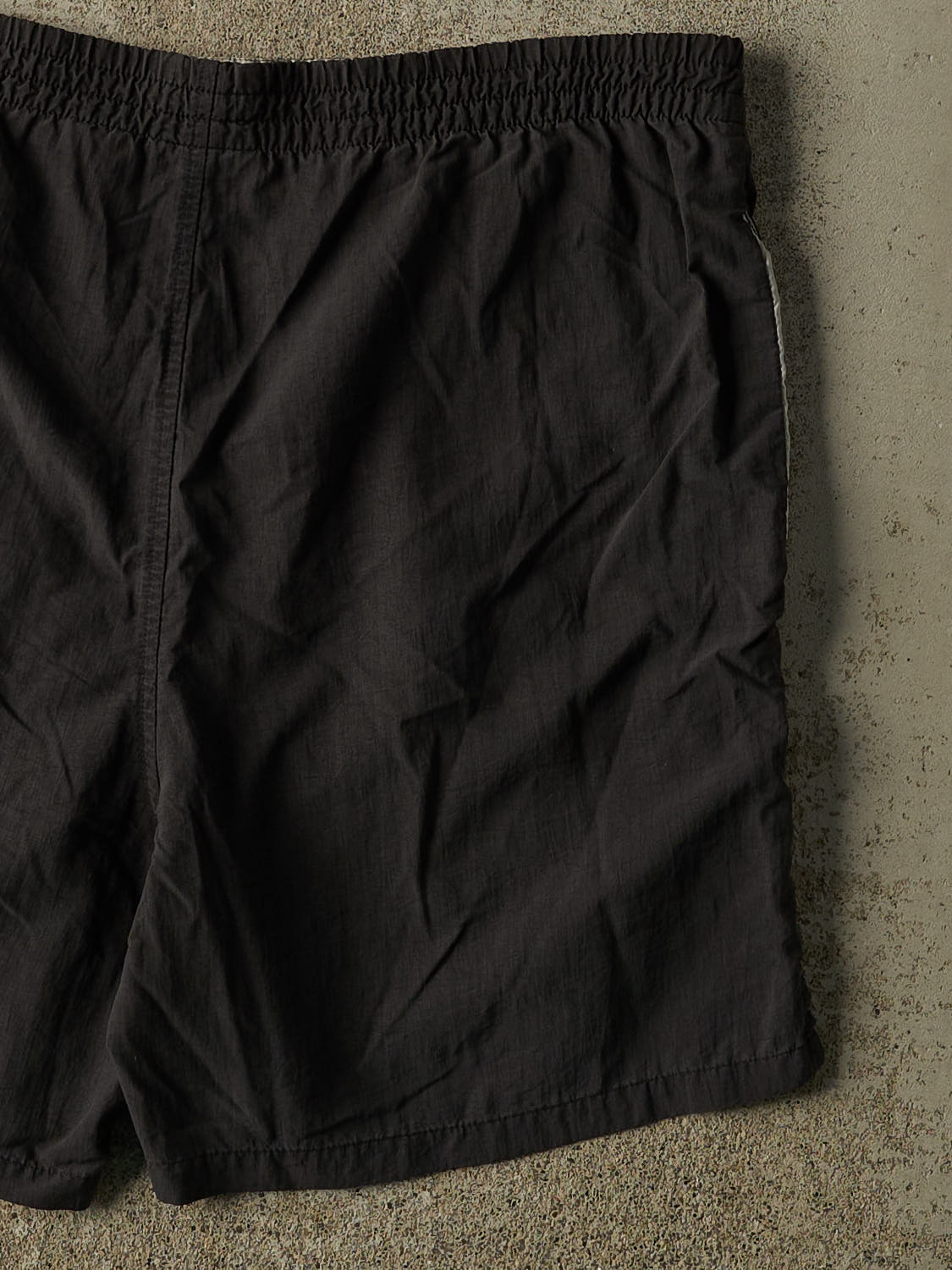 Vintage 90s Charcoal Grey Reebok Track Shorts (35x5.5)