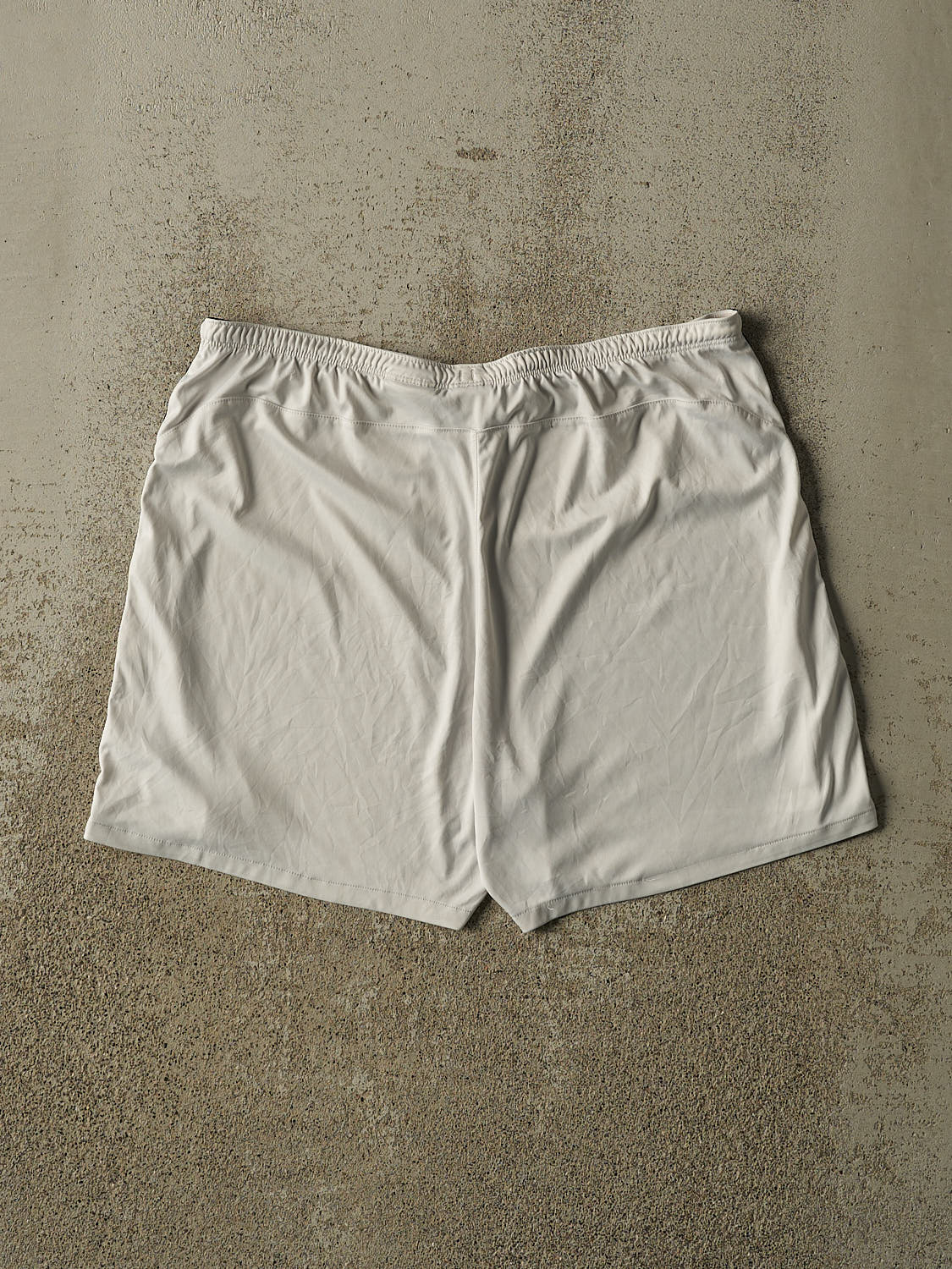 Vintage Y2K White Nike Track Shorts (33x6)