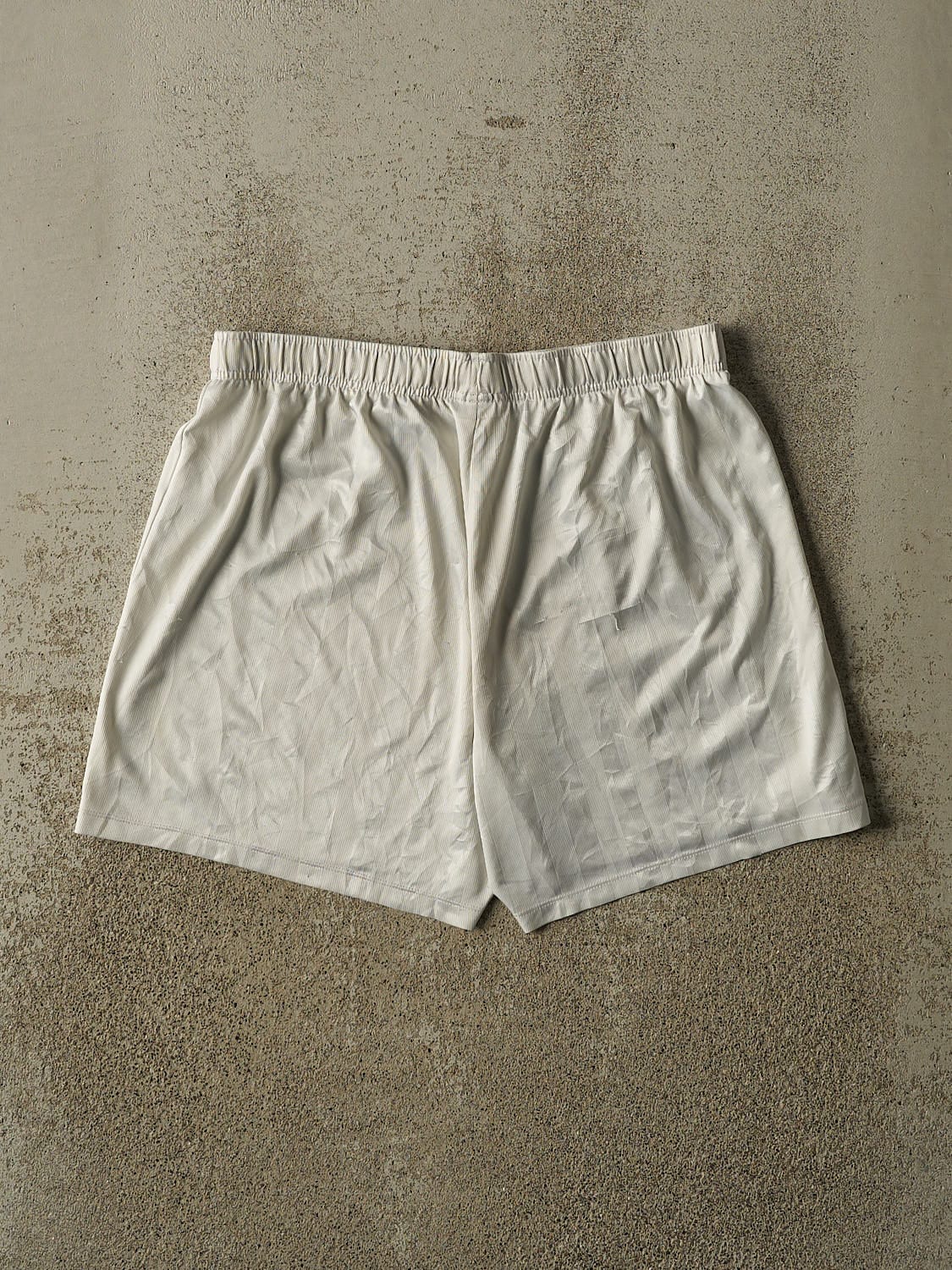 Vintage Y2K White Nike Track Shorts (32x6)