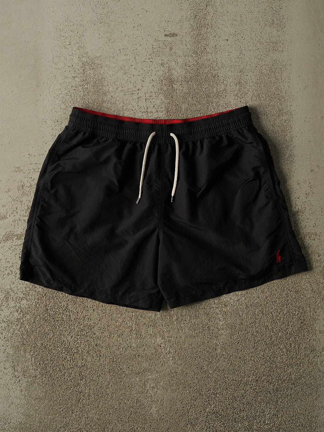 Vintage Y2K Black Polo Shorts (34x6)